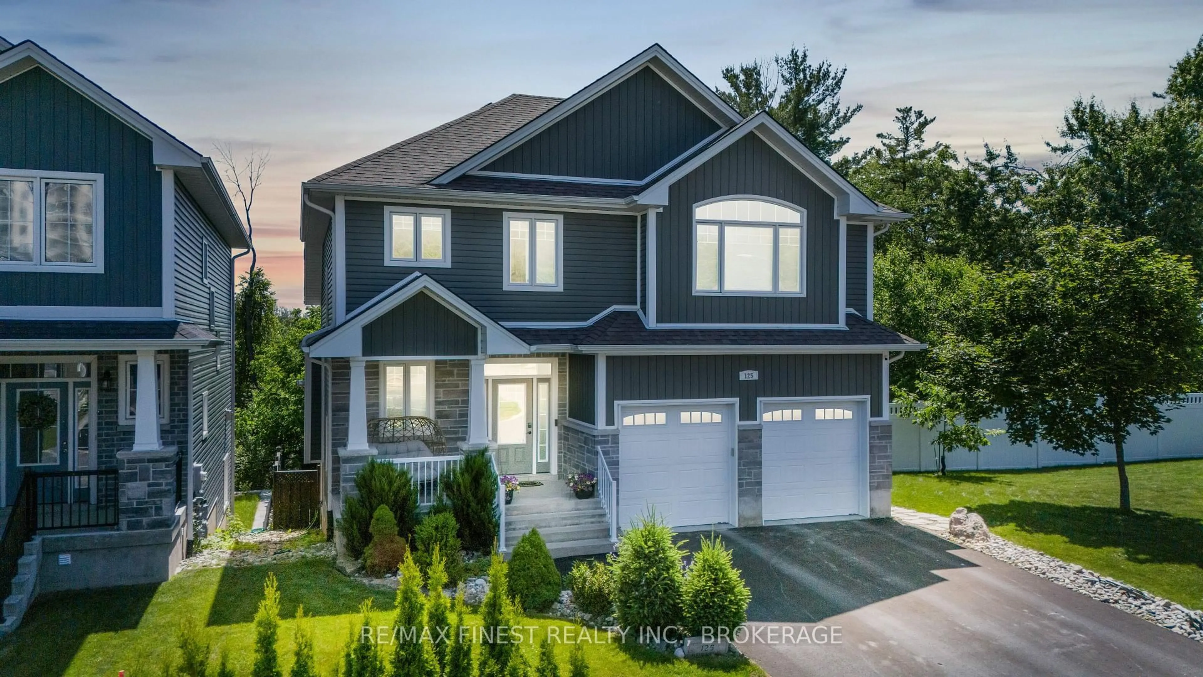Home with vinyl exterior material, street for 125 ALDERGROVE Pl, Kingston Ontario K7M 3N1