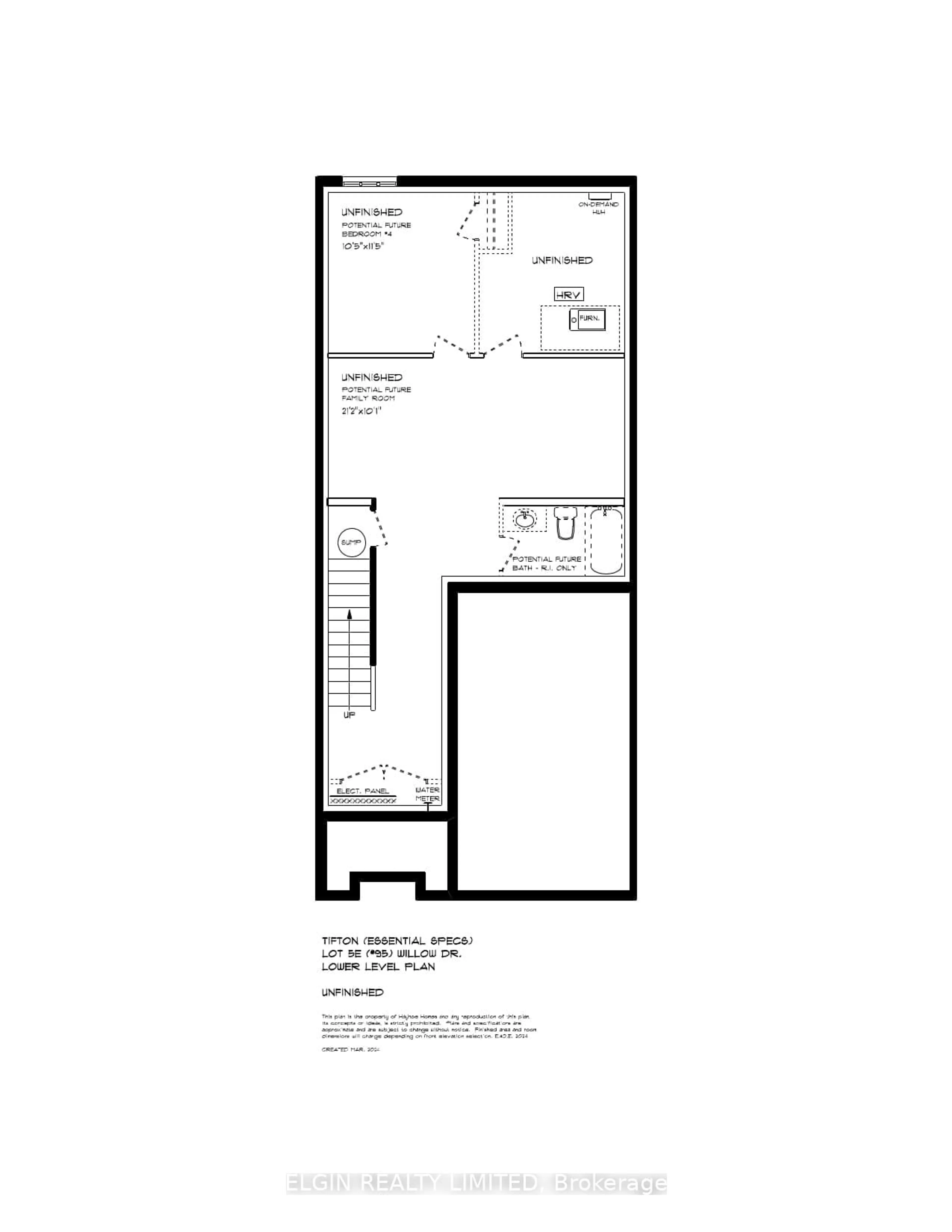 Floor plan for 95 Willow Dr, Aylmer Ontario N5H 0B9
