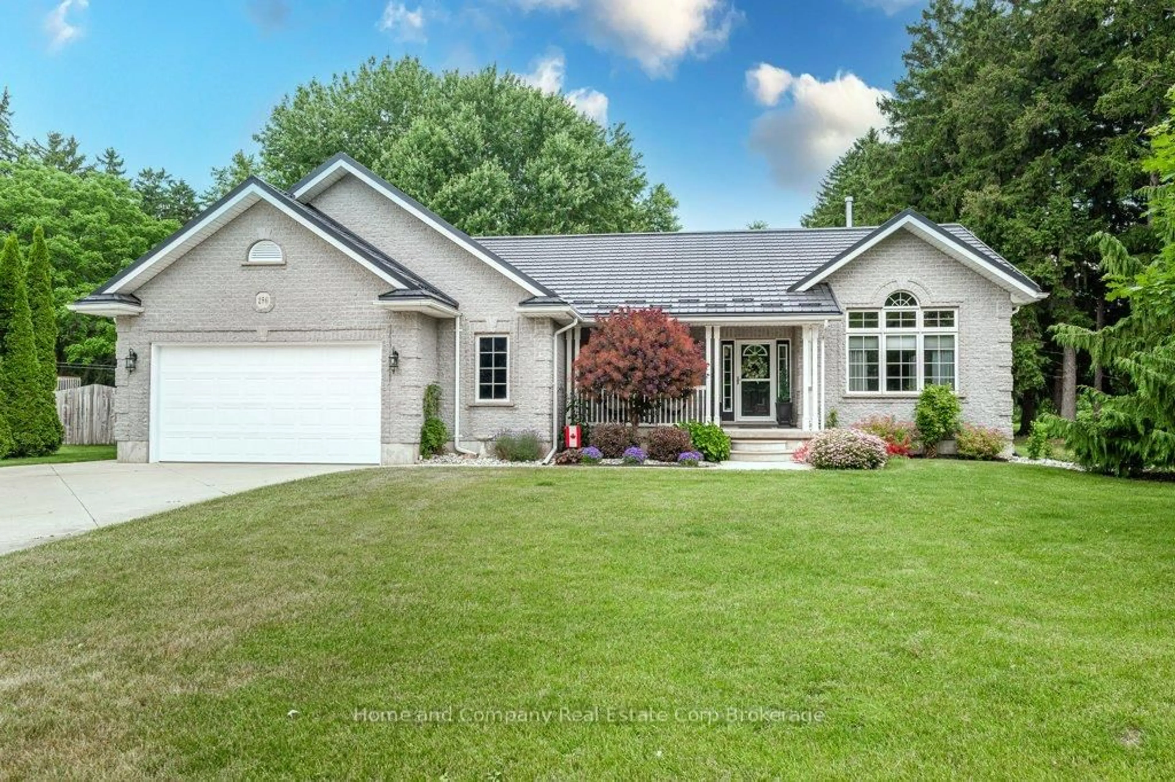 Home with vinyl exterior material, street for 256 Boyce St, Perth South Ontario N0K 1X0