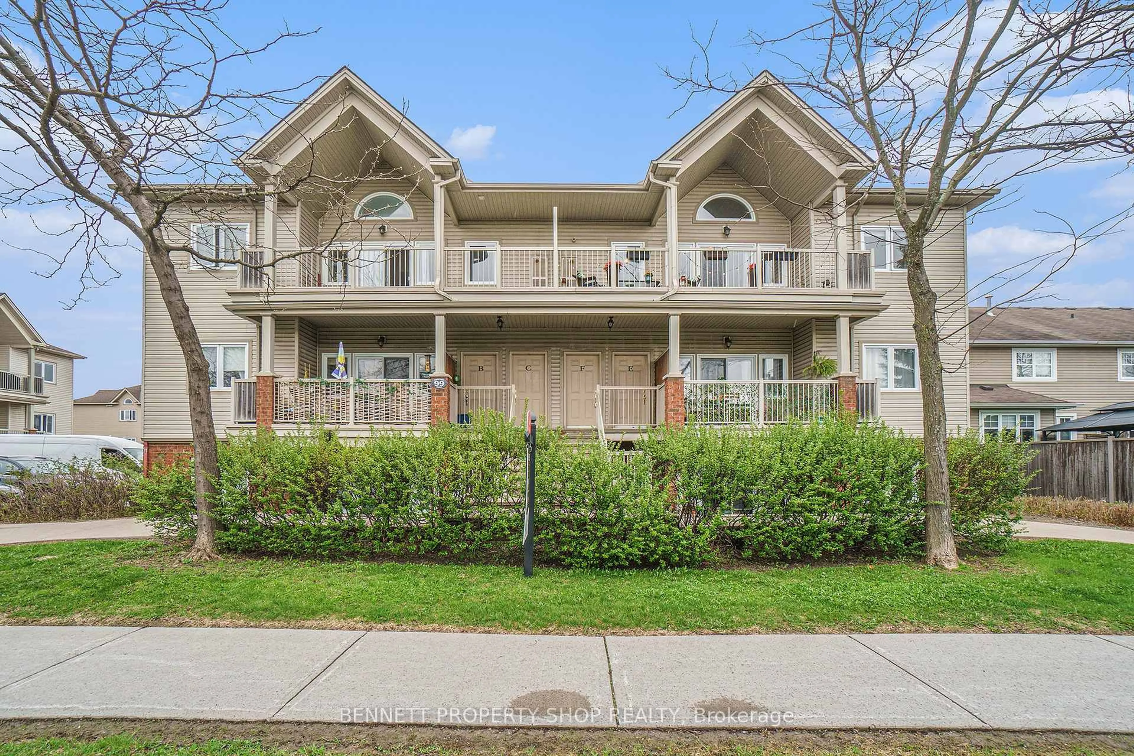 Patio, street for 99 Crestway Dr #F, Ottawa Ontario K2G 7C6