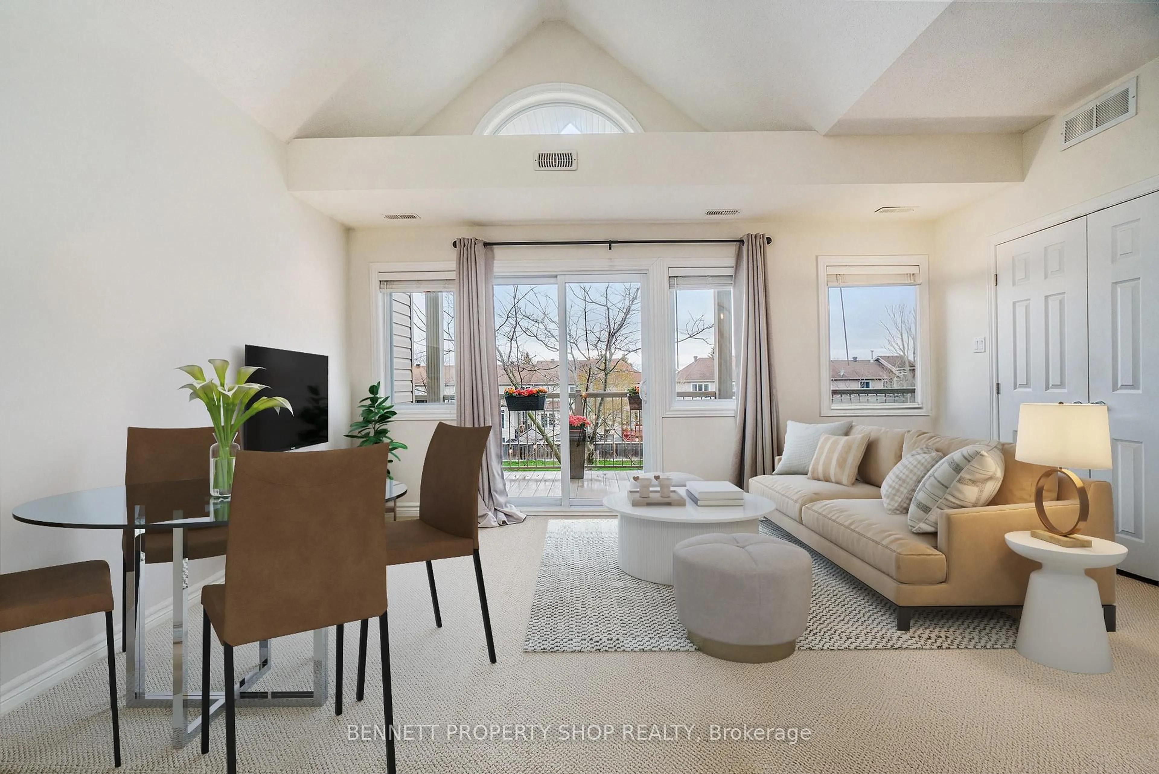 Living room with furniture, unknown for 99 Crestway Dr #F, Ottawa Ontario K2G 7C6