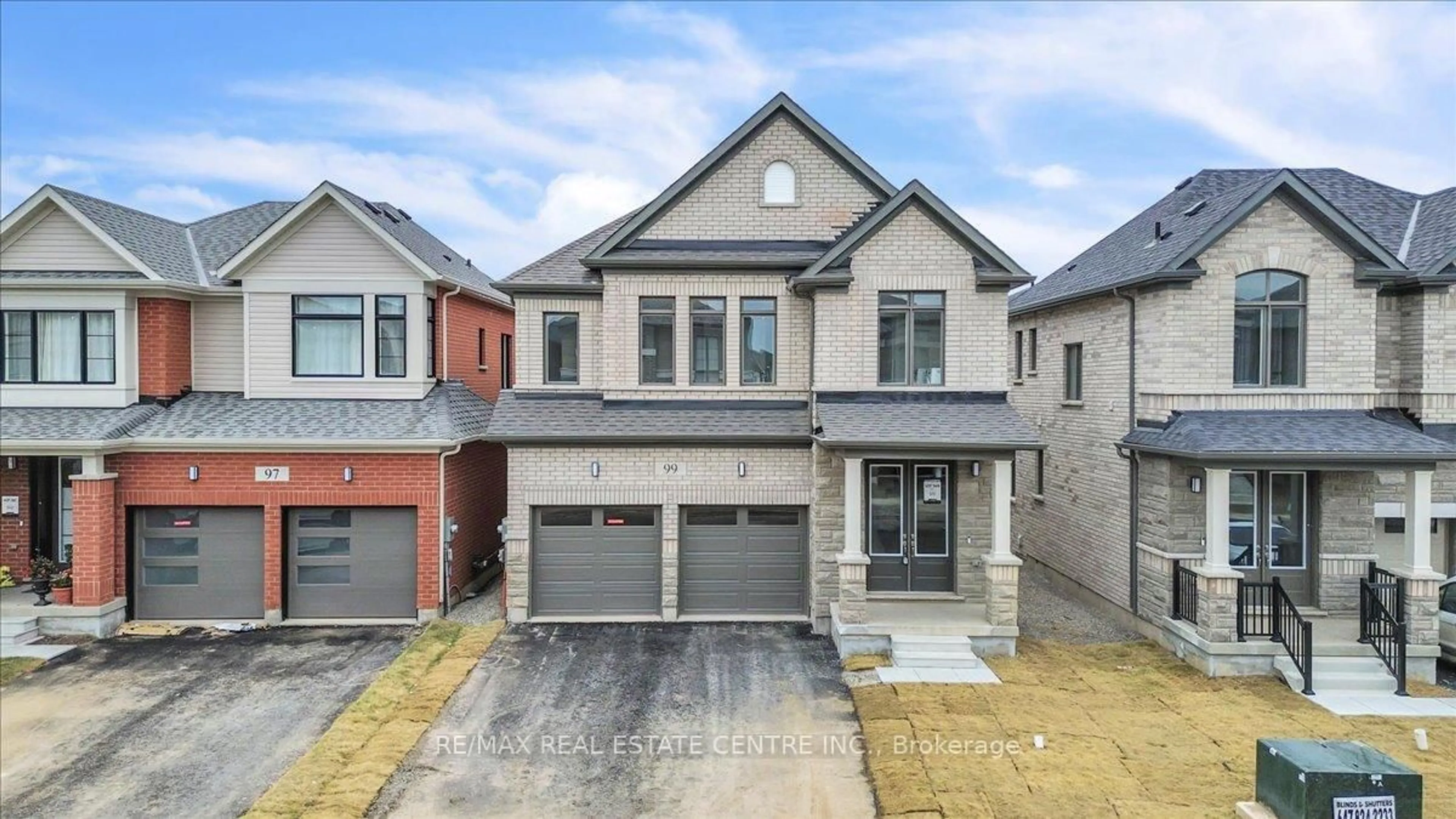 Home with brick exterior material, street for 99 Player Dr, Erin Ontario N0B 1T0