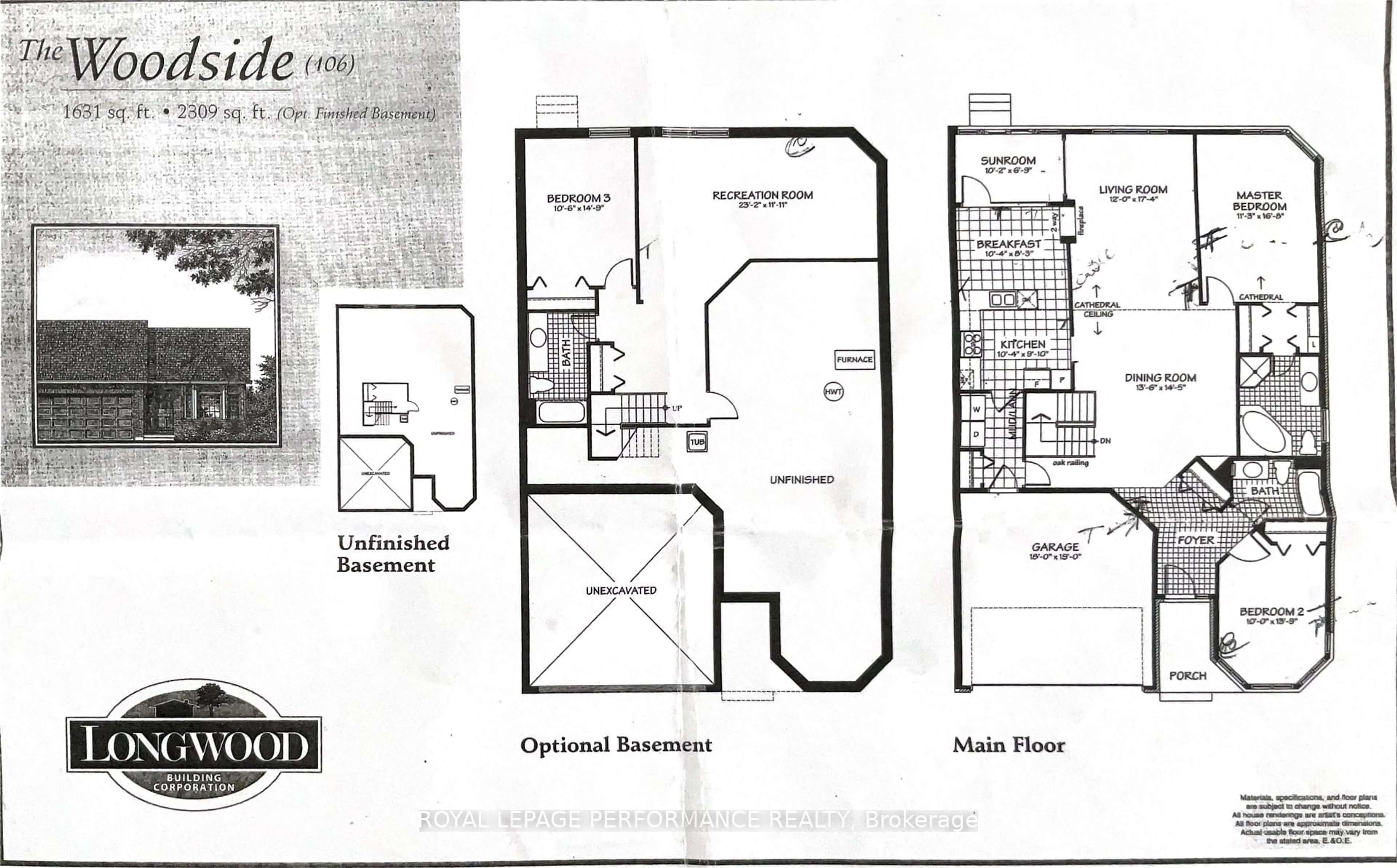 Floor plan for 6 Briardale Cres, Ottawa Ontario K2E 1C2