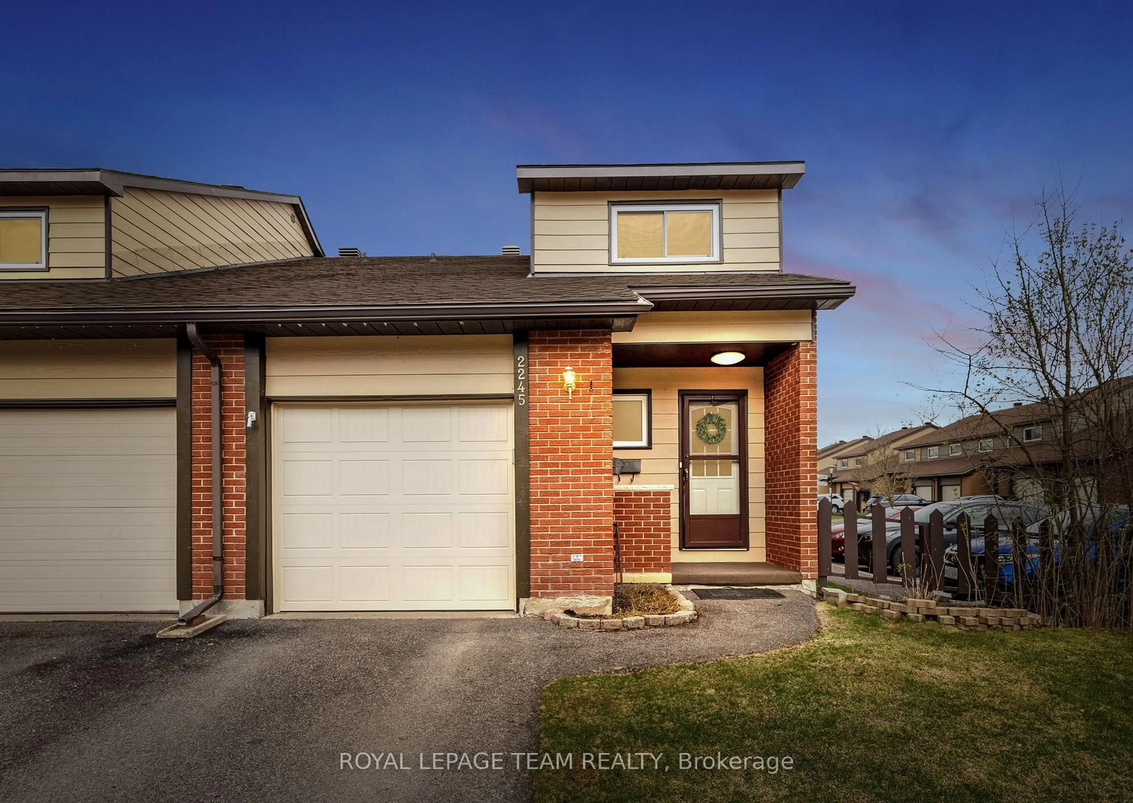 Home with brick exterior material, street for 2245 Orient Park Dr, Ottawa Ontario K1B 4W3