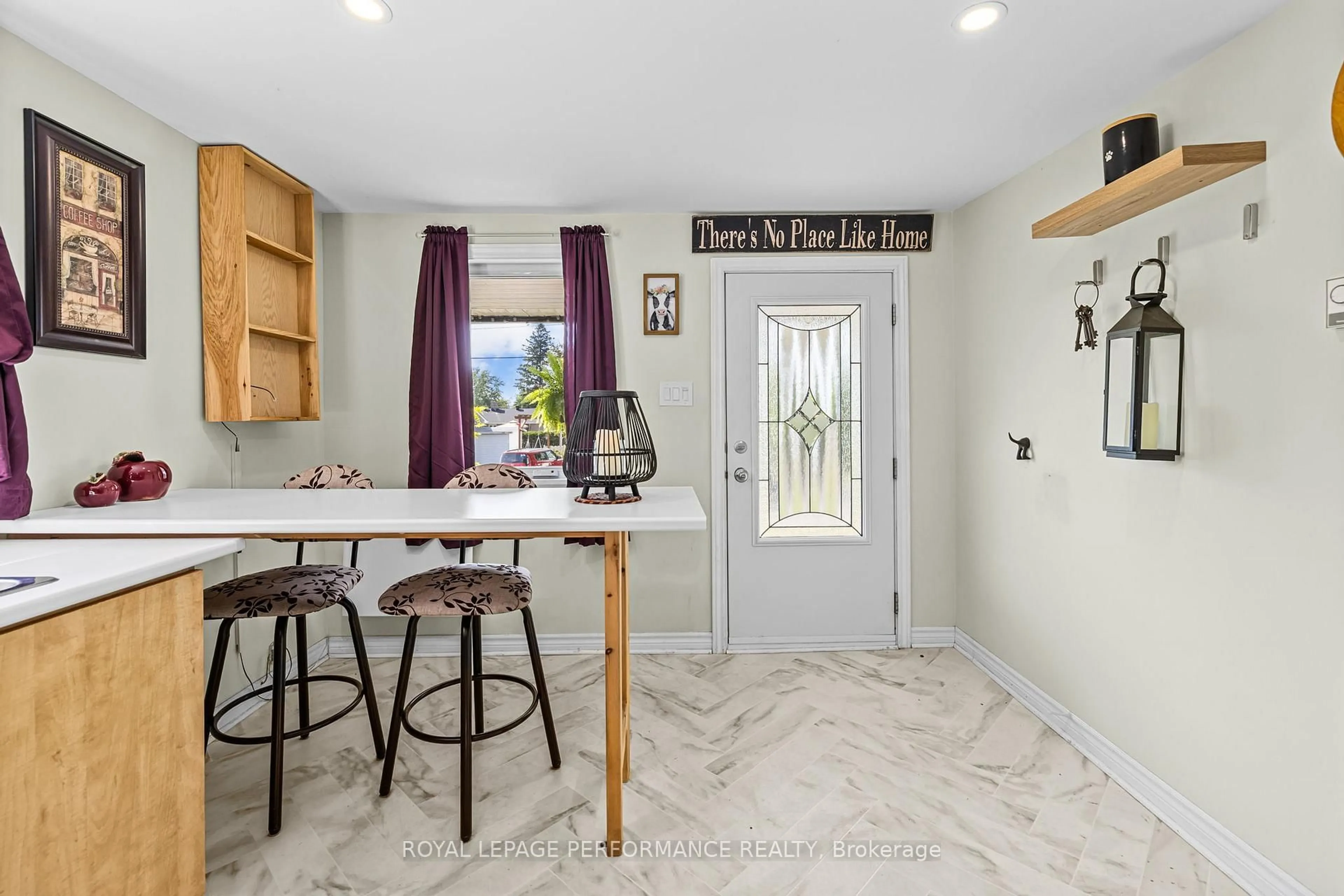 Open concept kitchen, ceramic/tile floor for 871 Queen St, Champlain Ontario K0B 1K0