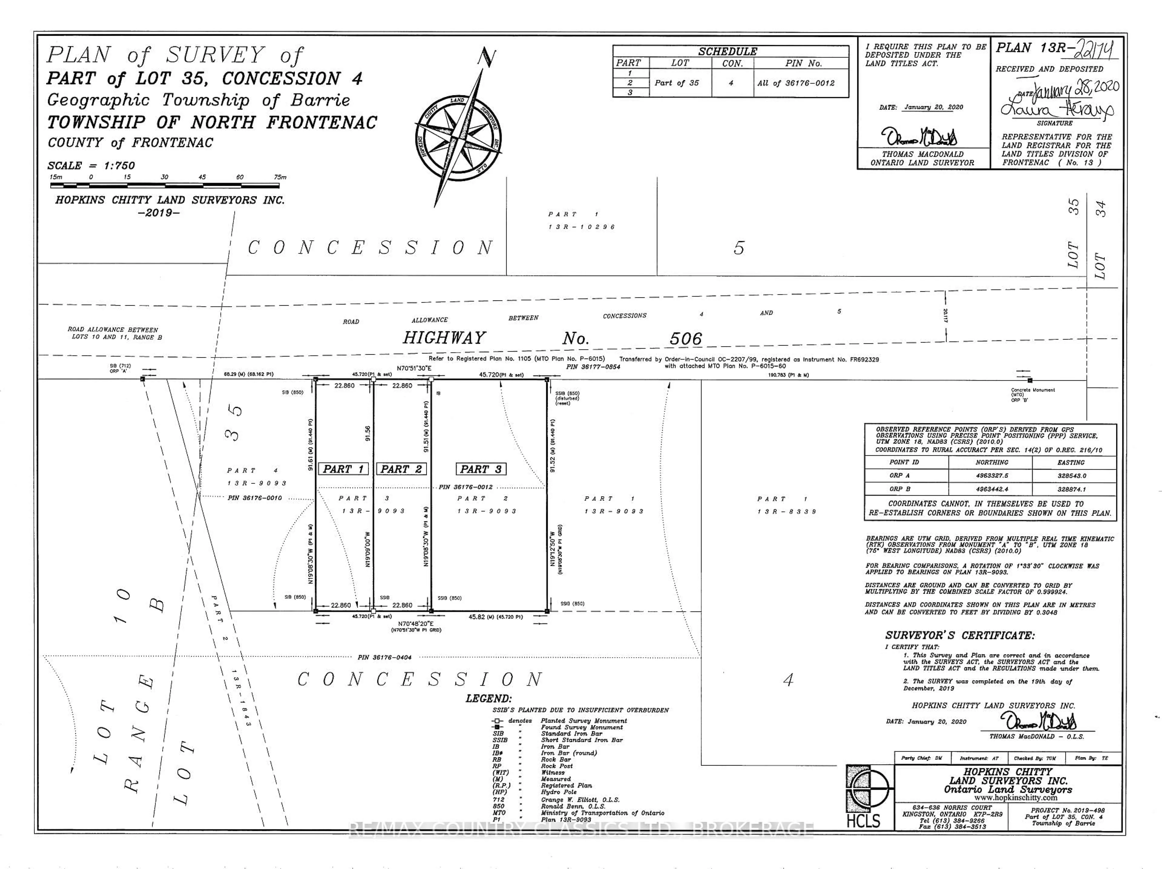 Floor plan for 1228 Road 506, Cloyne Ontario K0H 1K0