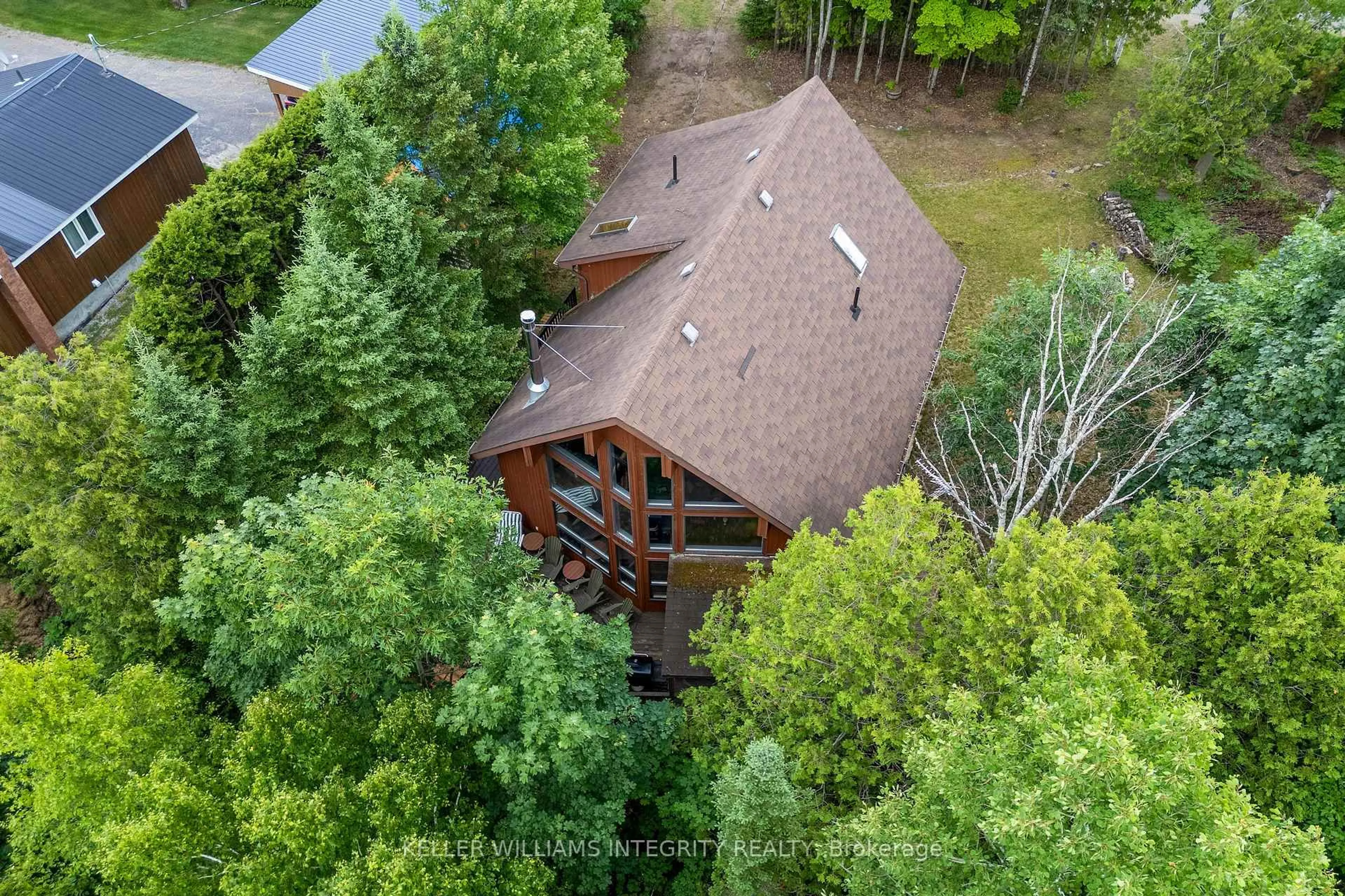 A pic from outside/outdoor area/front of a property/back of a property/a pic from drone, forest/trees view for 6059 CENTENNIAL Dr, Renfrew Ontario K7V 3Z9