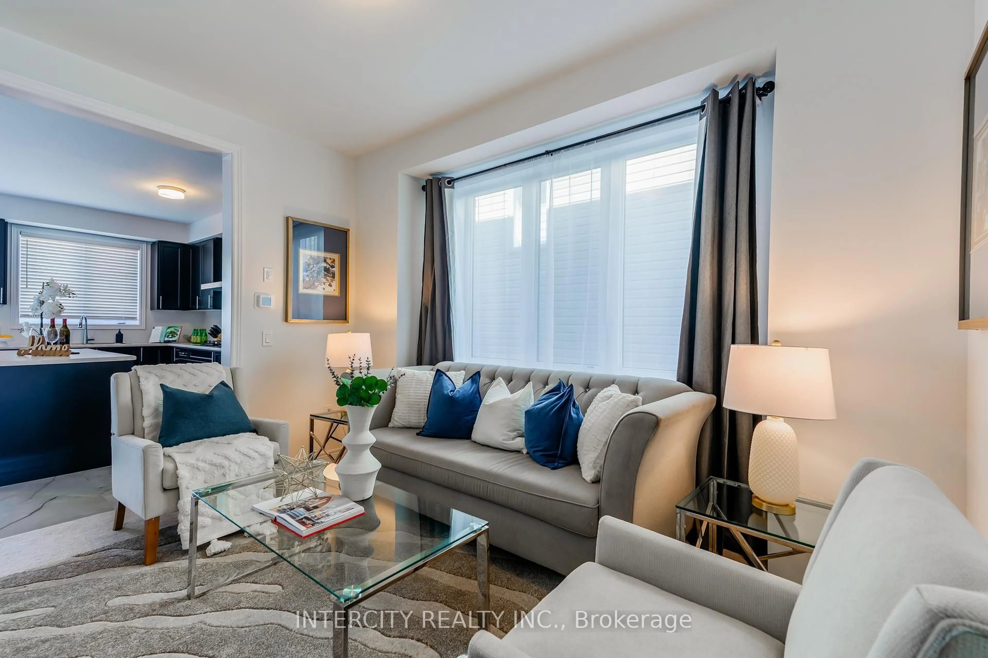 Living room with furniture, unknown for 59 Harpin Way, Centre Wellington Ontario N1M 0H8