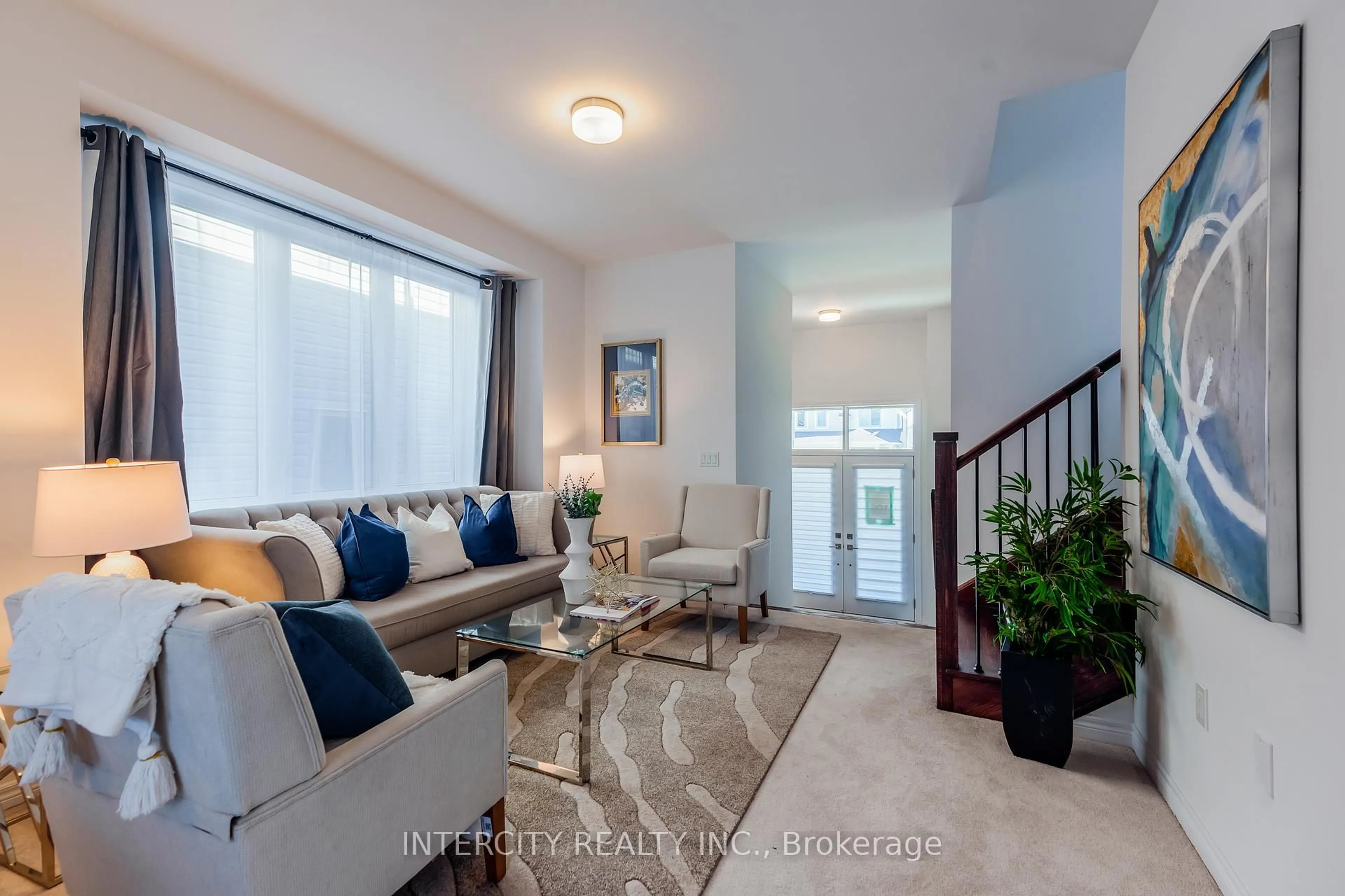 Living room with furniture, unknown for 59 Harpin Way, Centre Wellington Ontario N1M 0H8