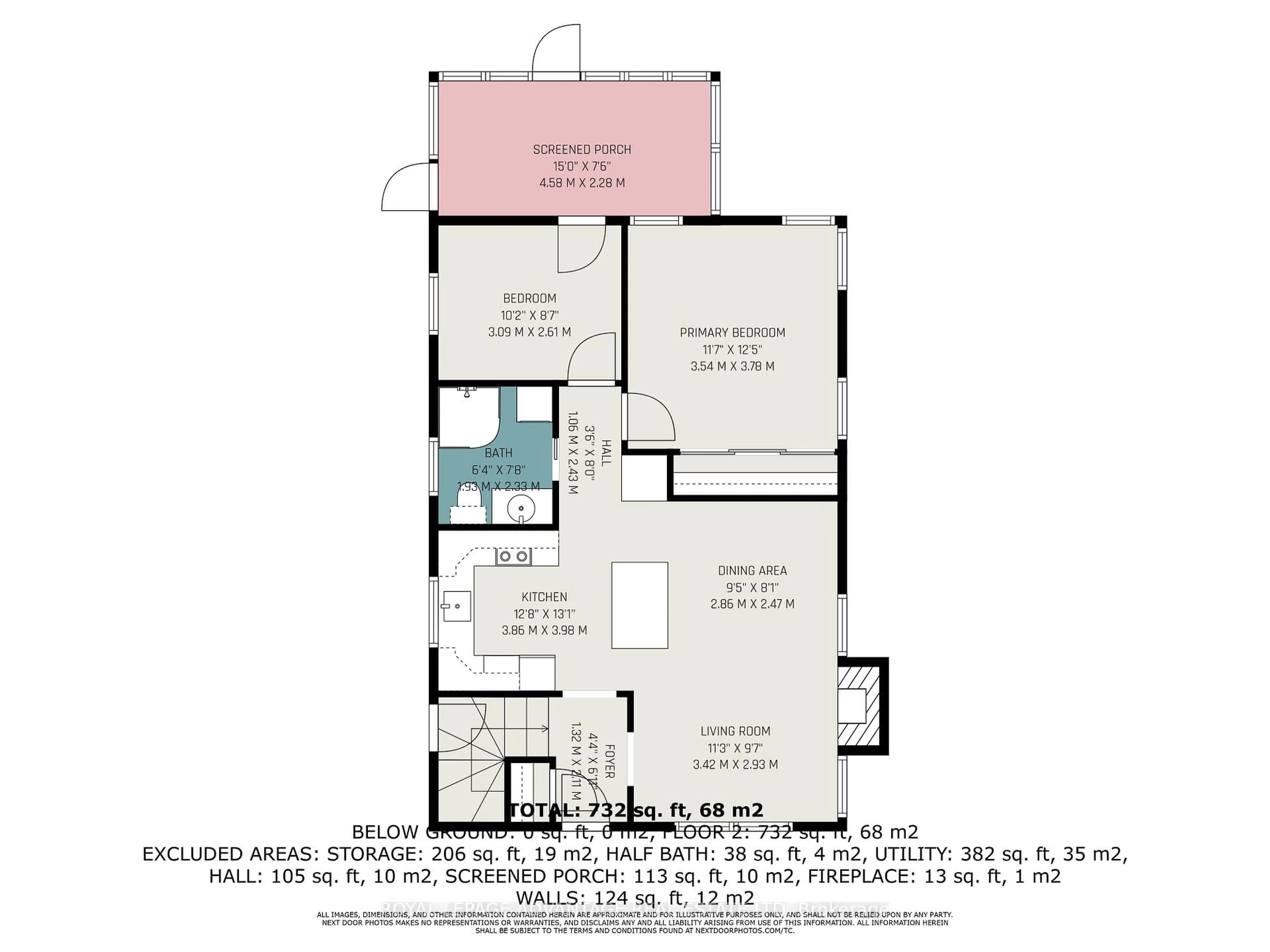 Floor plan for 8 Stewart St, Perth Ontario K7H 2M3