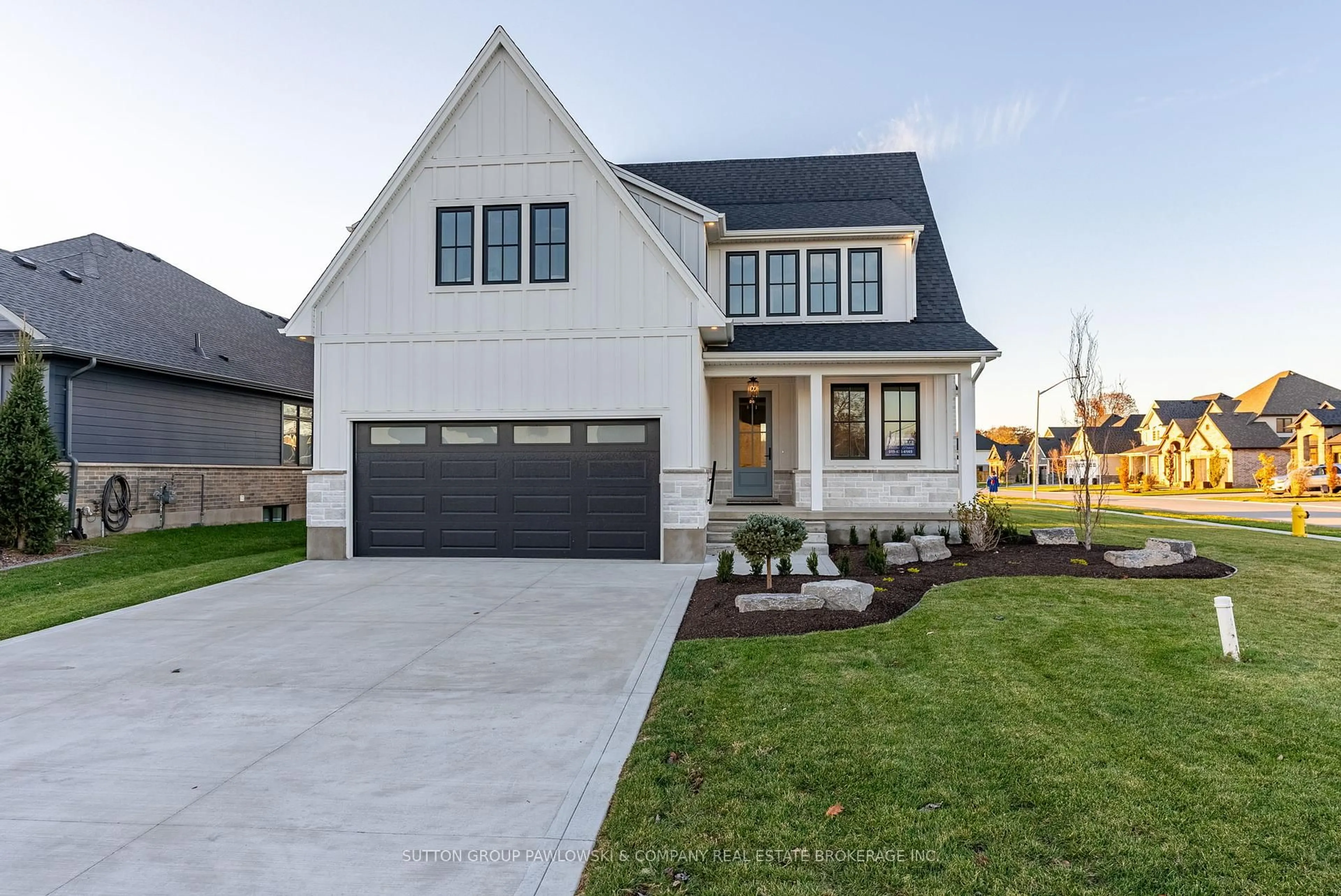 Home with brick exterior material, street for 87 ALLISTER Dr #Lot #22, Middlesex Centre Ontario N0L 1R0