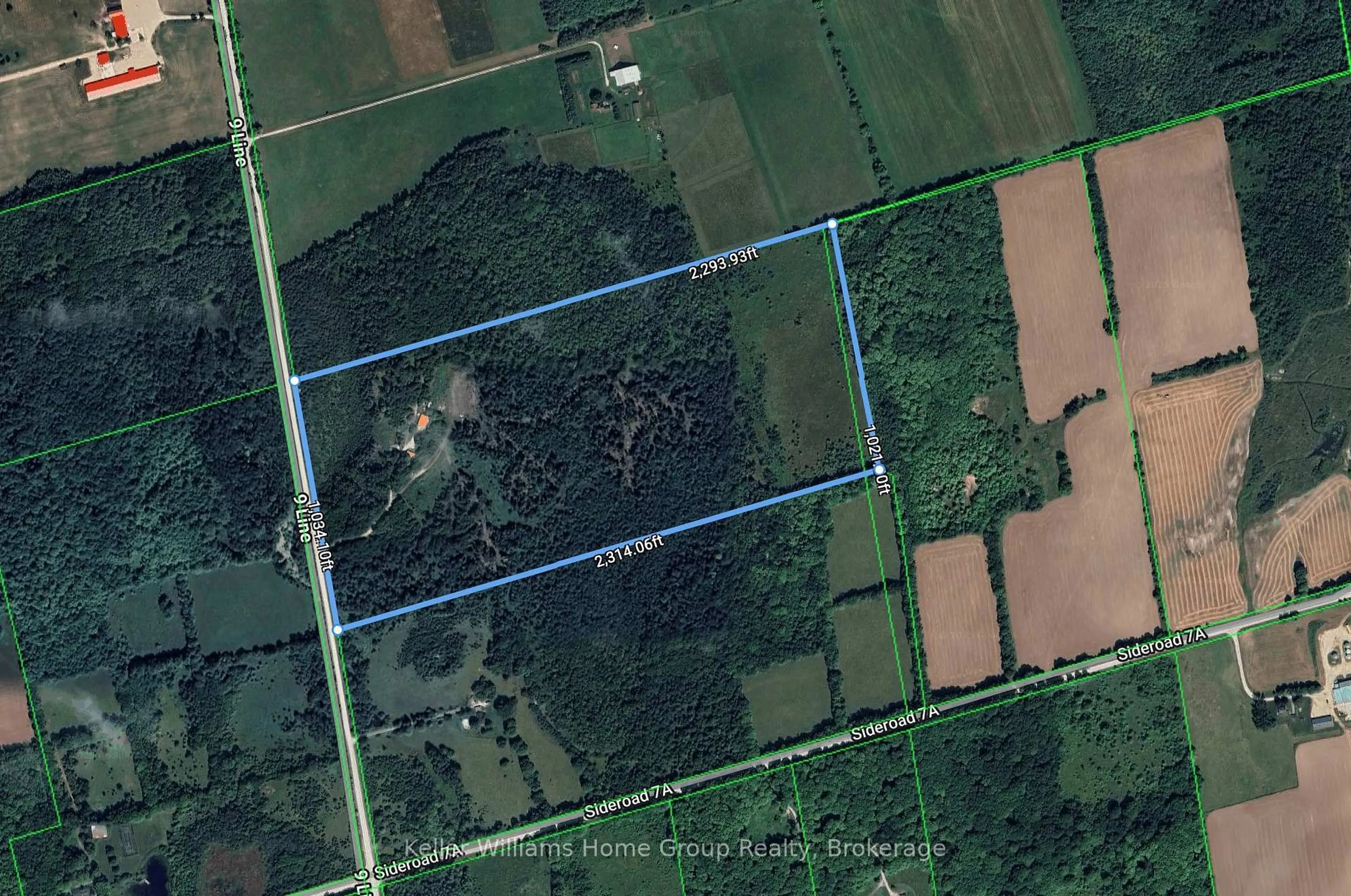 Picture of a map for 135431 9th Line, Grey Highlands Ontario N0C 1H0