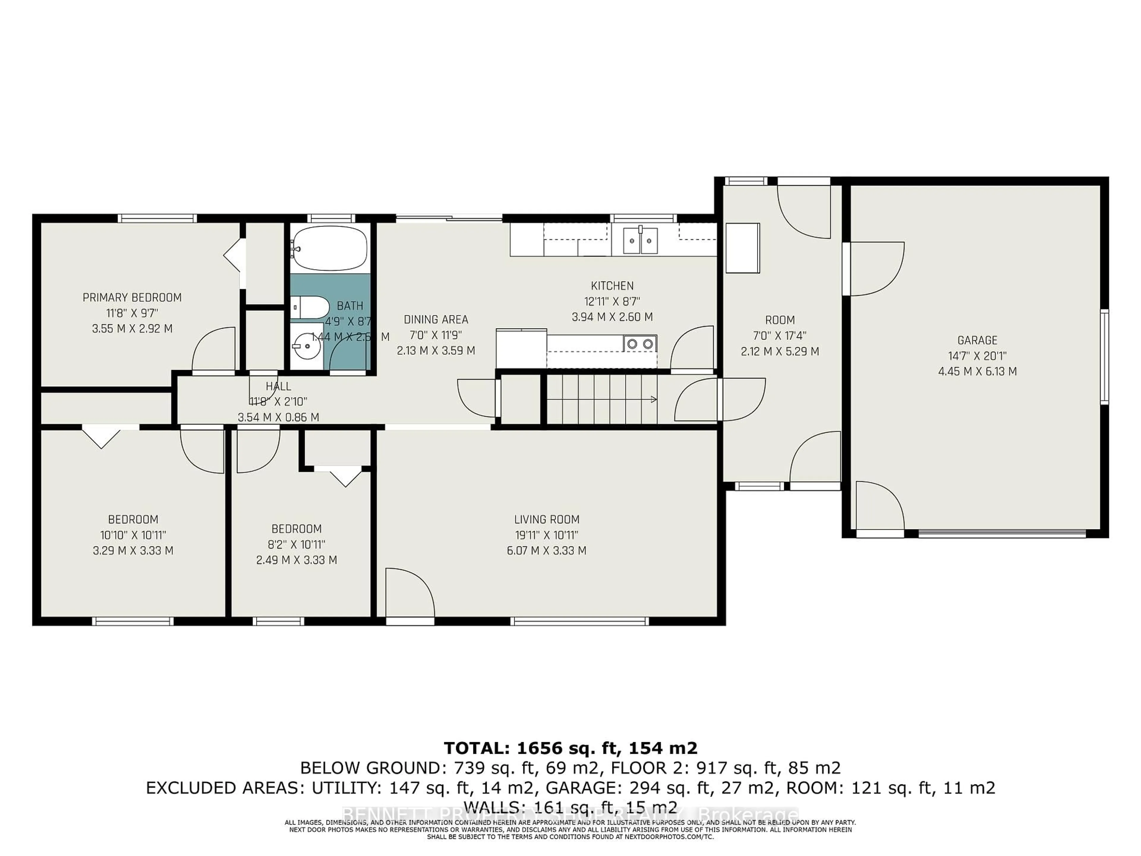 Floor plan for 350 Kelly Jordan Rd, Smiths Falls Ontario K7A 4S4