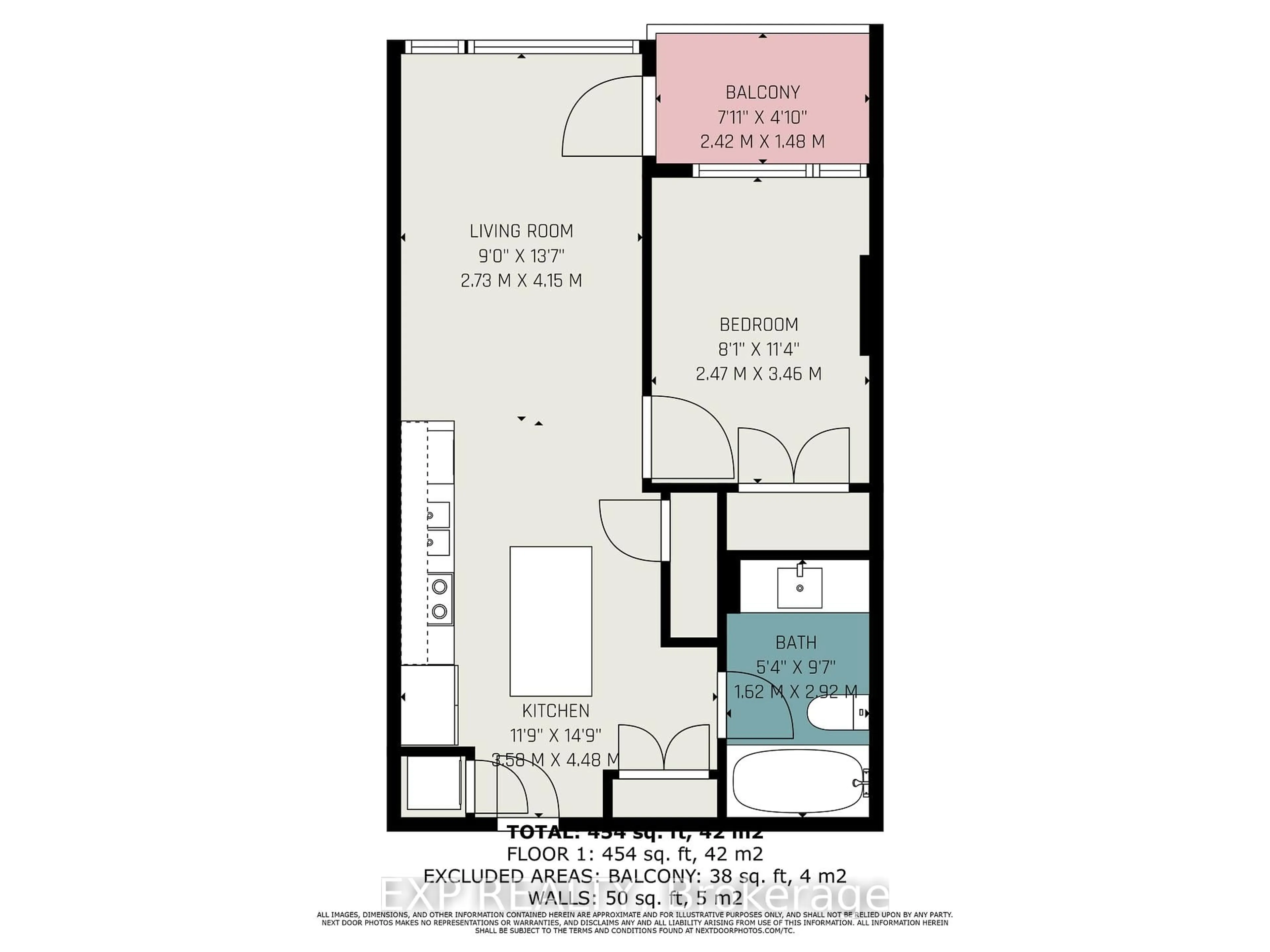 Floor plan for 238 Besserer St #609, Ottawa Ontario K1N 6B1