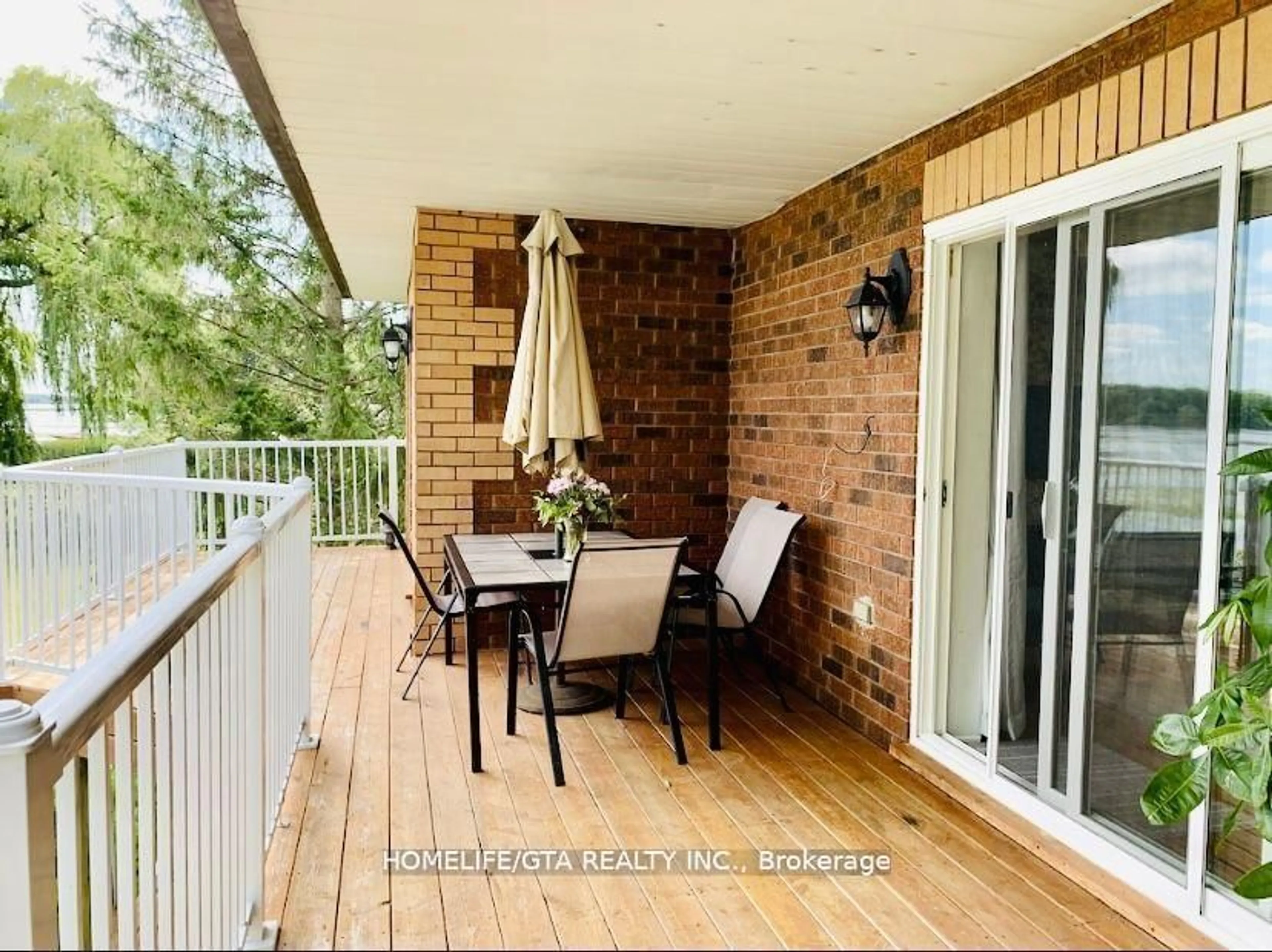 Patio, water/lake/river/ocean view for 142 O'reilly Lane, Kawartha Lakes Ontario K0M 2C0