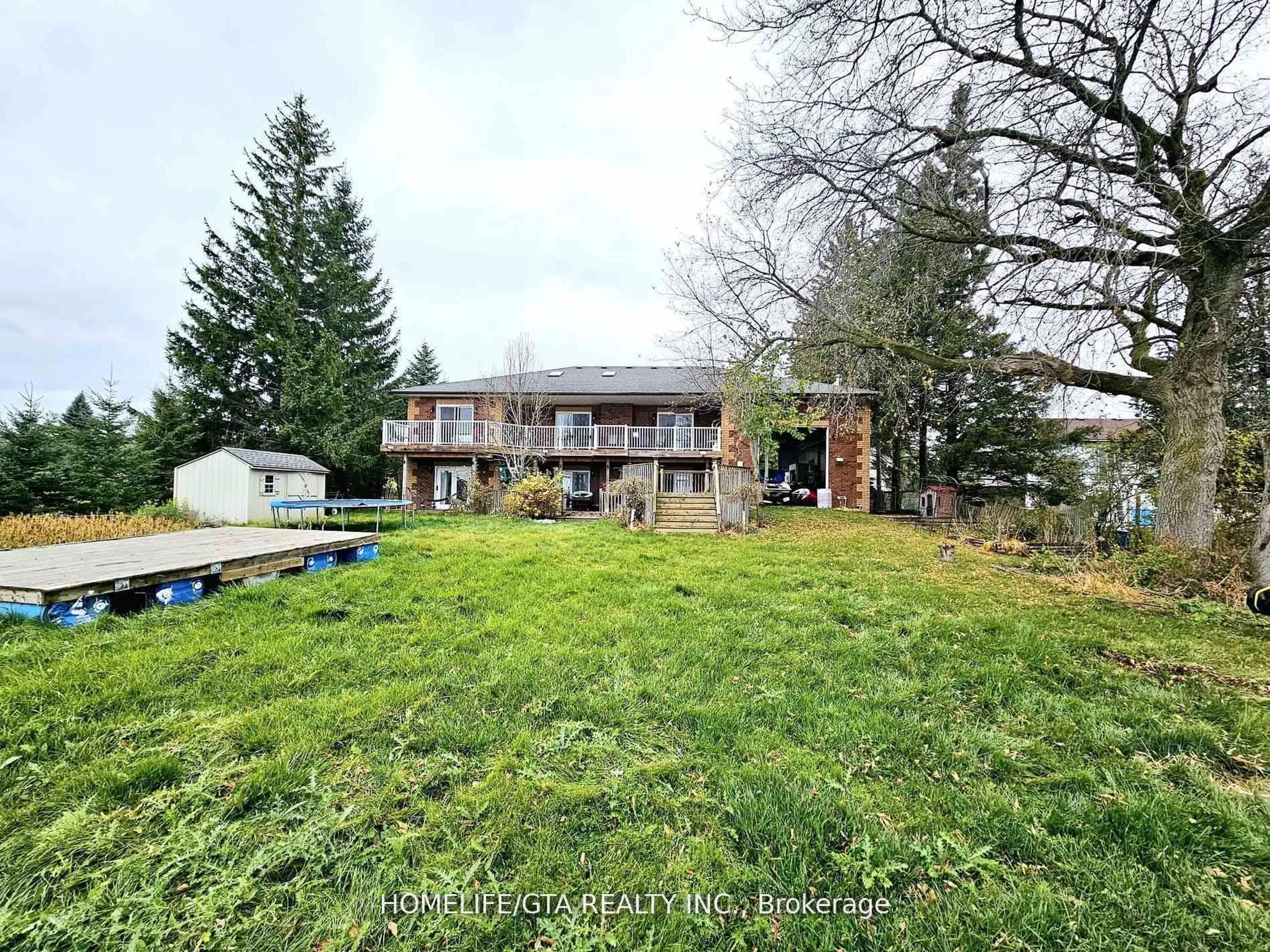 A pic from outside/outdoor area/front of a property/back of a property/a pic from drone, water/lake/river/ocean view for 142 O'reilly Lane, Kawartha Lakes Ontario K0M 2C0