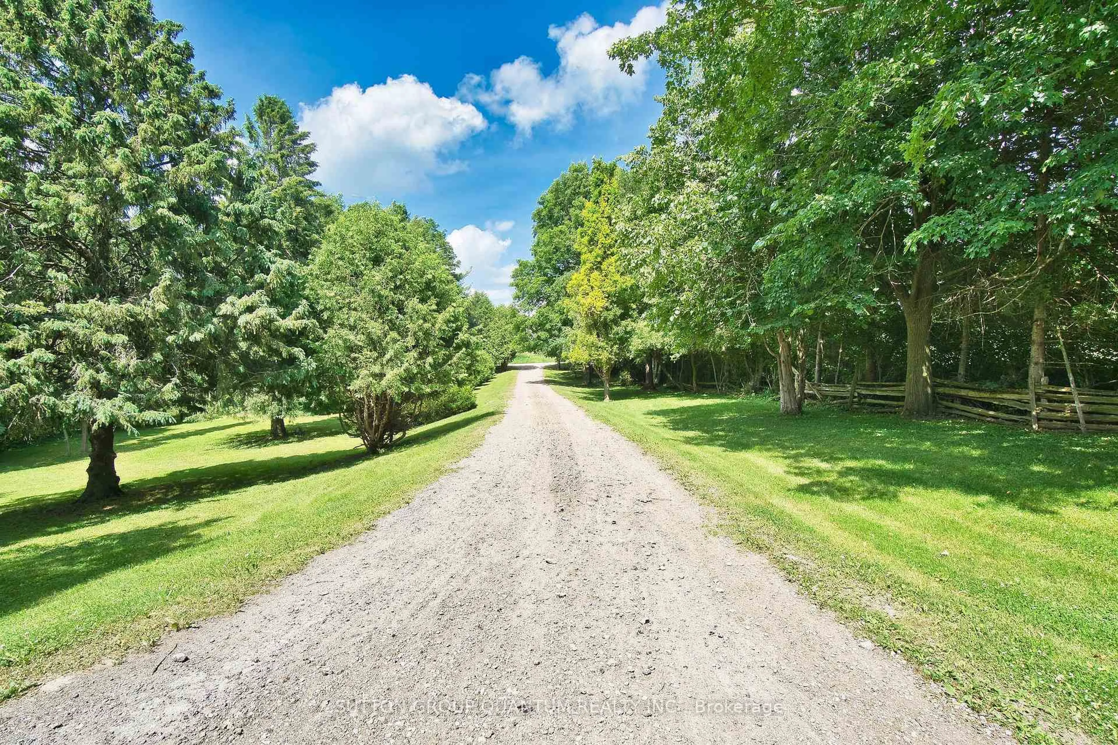 A pic from outside/outdoor area/front of a property/back of a property/a pic from drone, forest/trees view for 5354 Fifth Line, Erin Ontario N0B 1T0