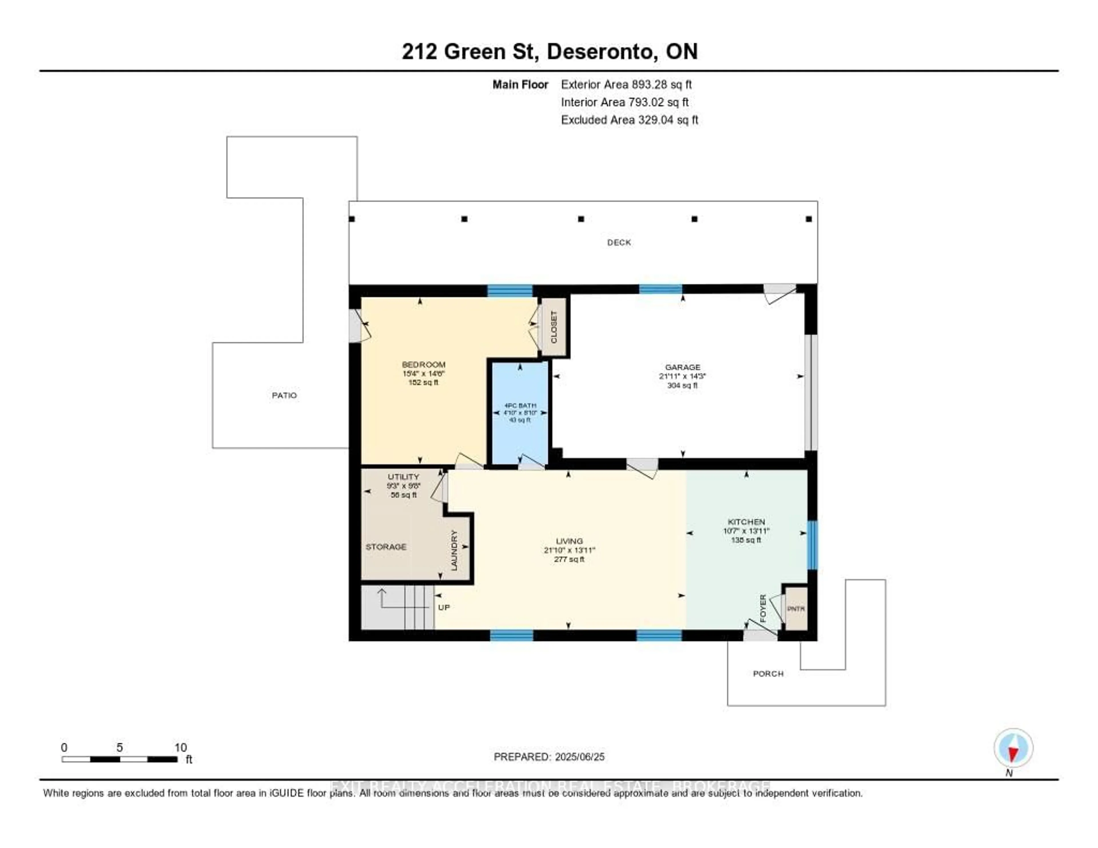 Floor plan for 212 Green St, Deseronto Ontario K0K 1X0