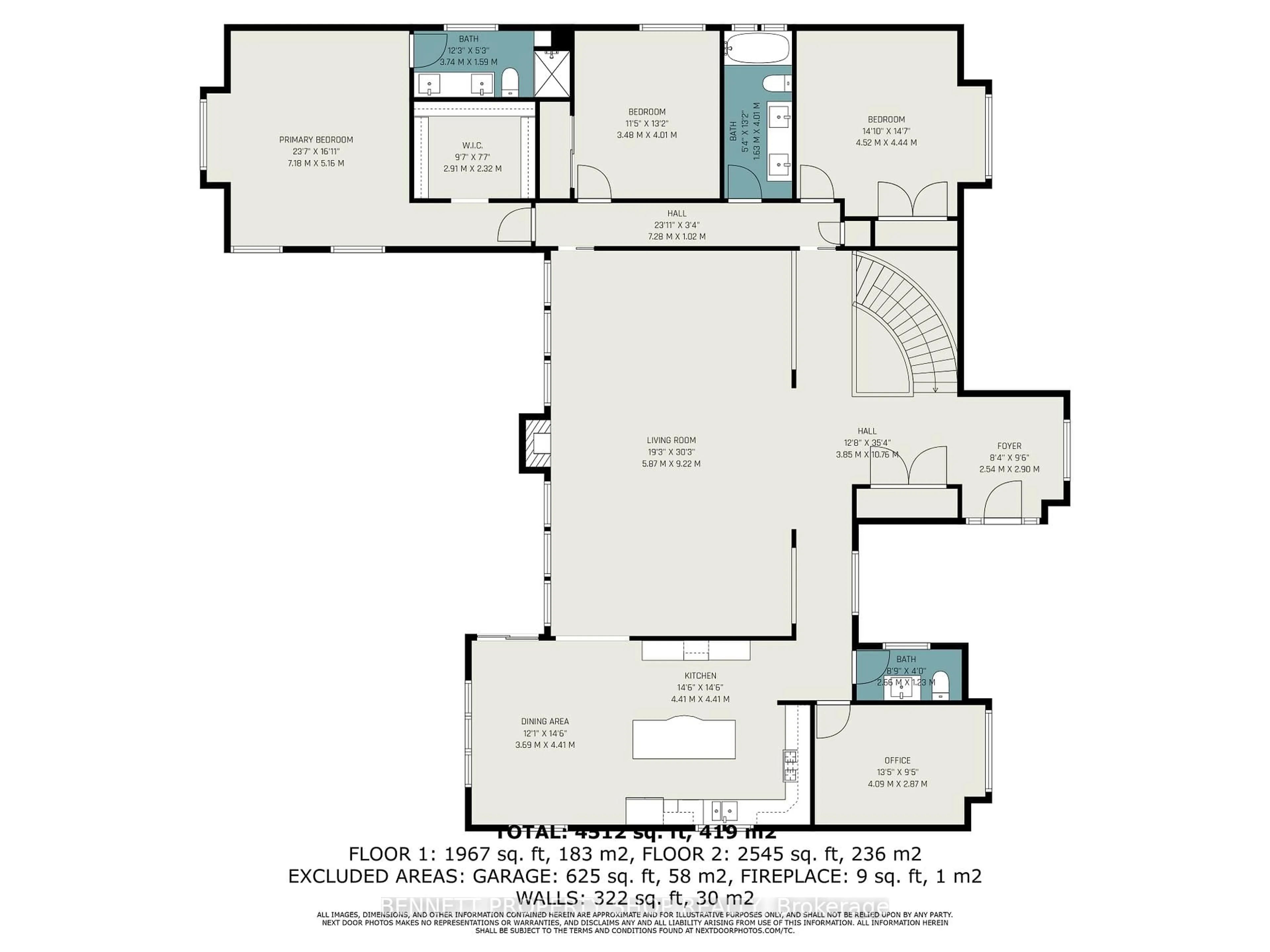 Floor plan for 17 Panandrick View Dr, Ottawa Ontario K2W 1A5