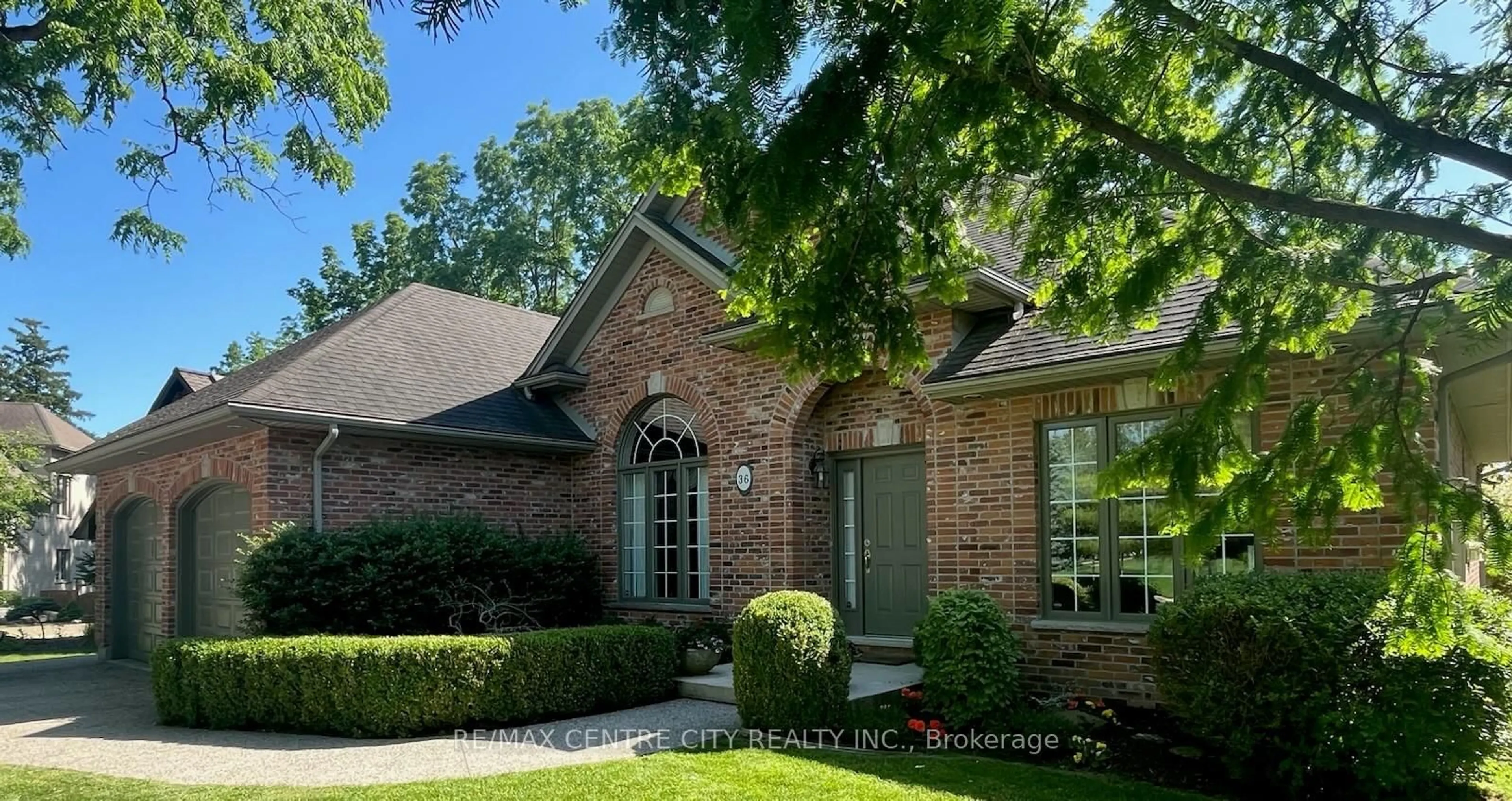 Home with brick exterior material, street for 36 Tallwood Circ, London North Ontario N5X 2S1
