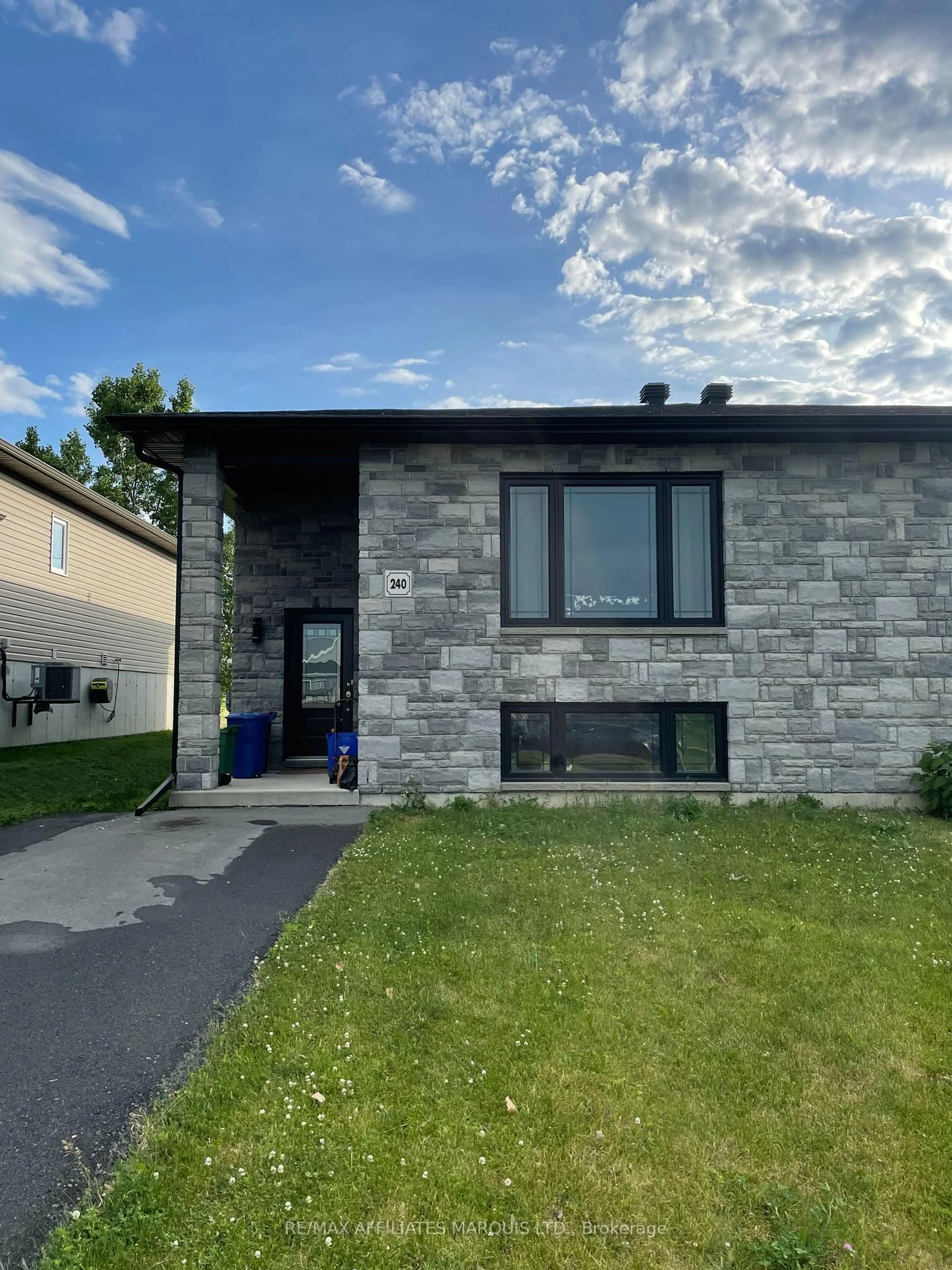 Home with brick exterior material, building for 240 Glen Nora Dr, Cornwall Ontario K6H 0H6