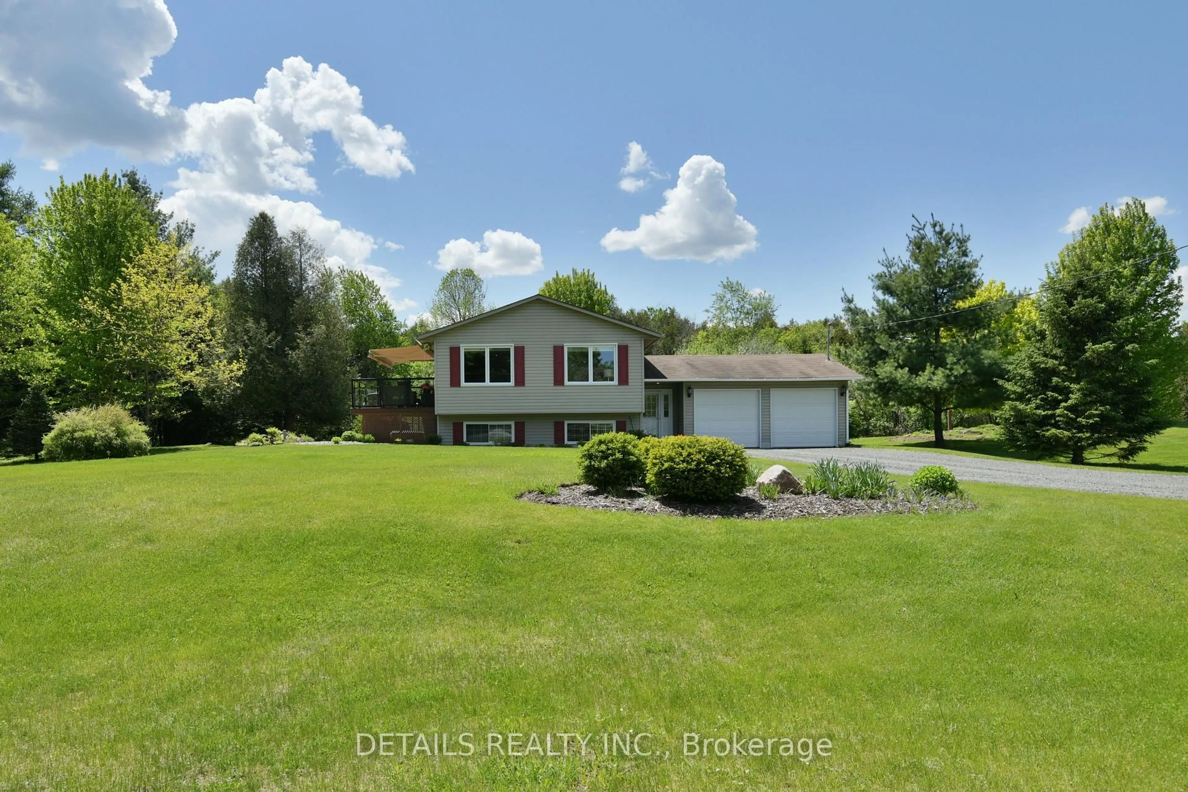 A pic from outside/outdoor area/front of a property/back of a property/a pic from drone, water/lake/river/ocean view for 323 Concession 11A, Carleton Place Ontario K7C 0C5