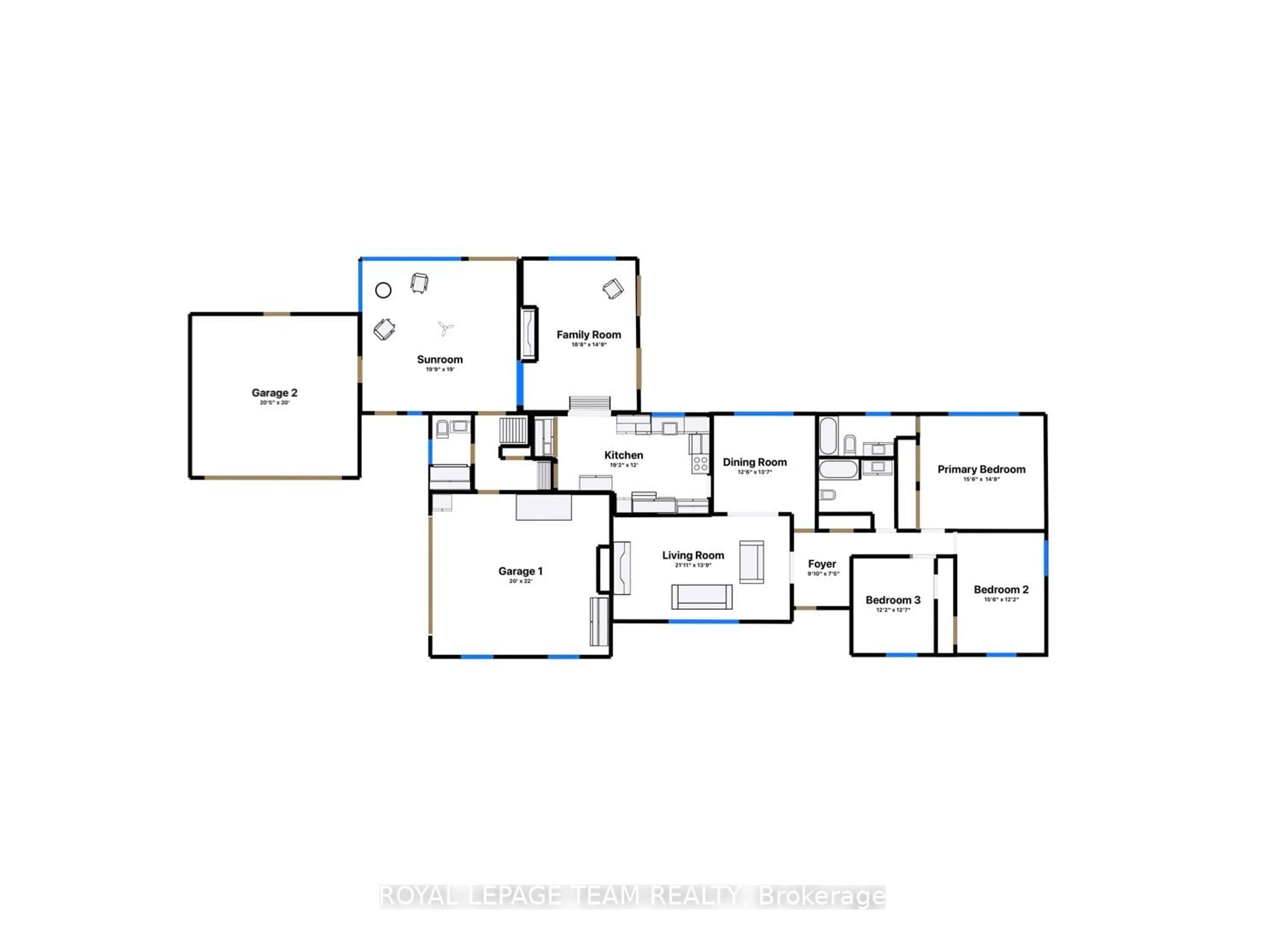Floor plan for 1231 Fairway Dr, Manotick Ontario K4M 1B3