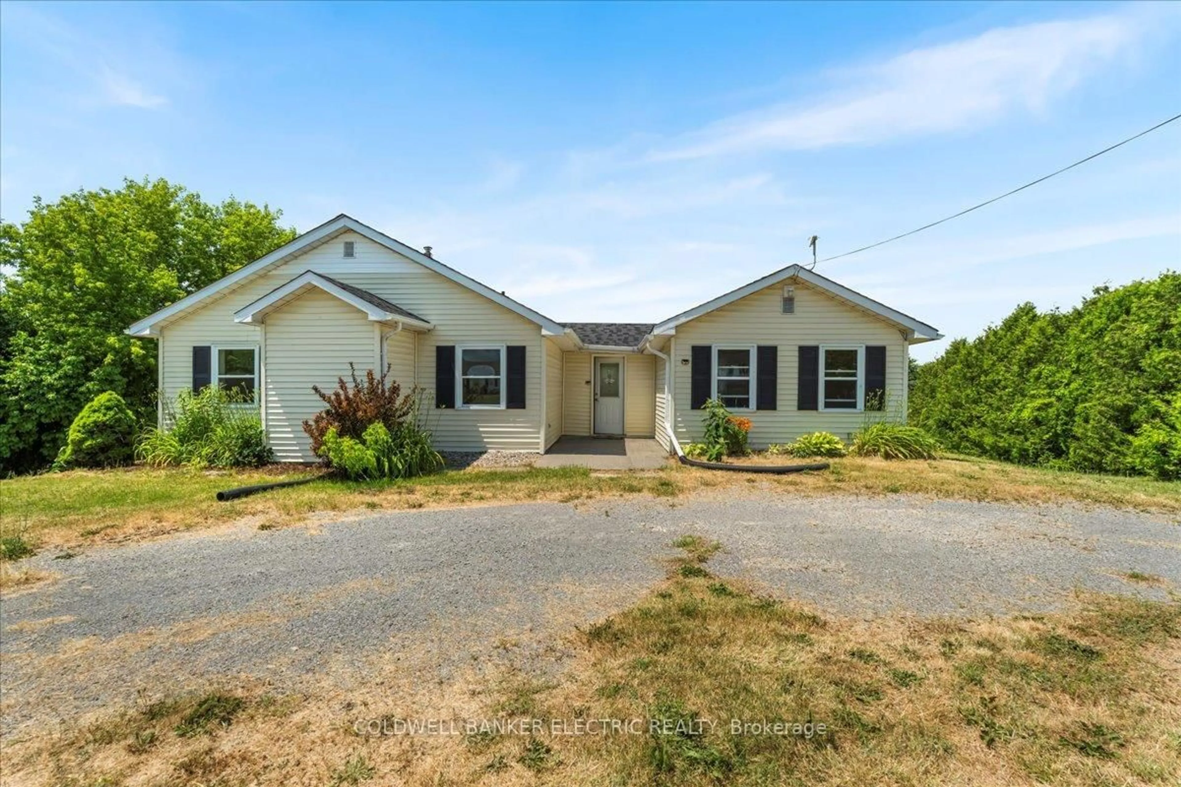 A pic from outside/outdoor area/front of a property/back of a property/a pic from drone, building for 3766 County 3 Rd, Prince Edward County Ontario K0K 1L0