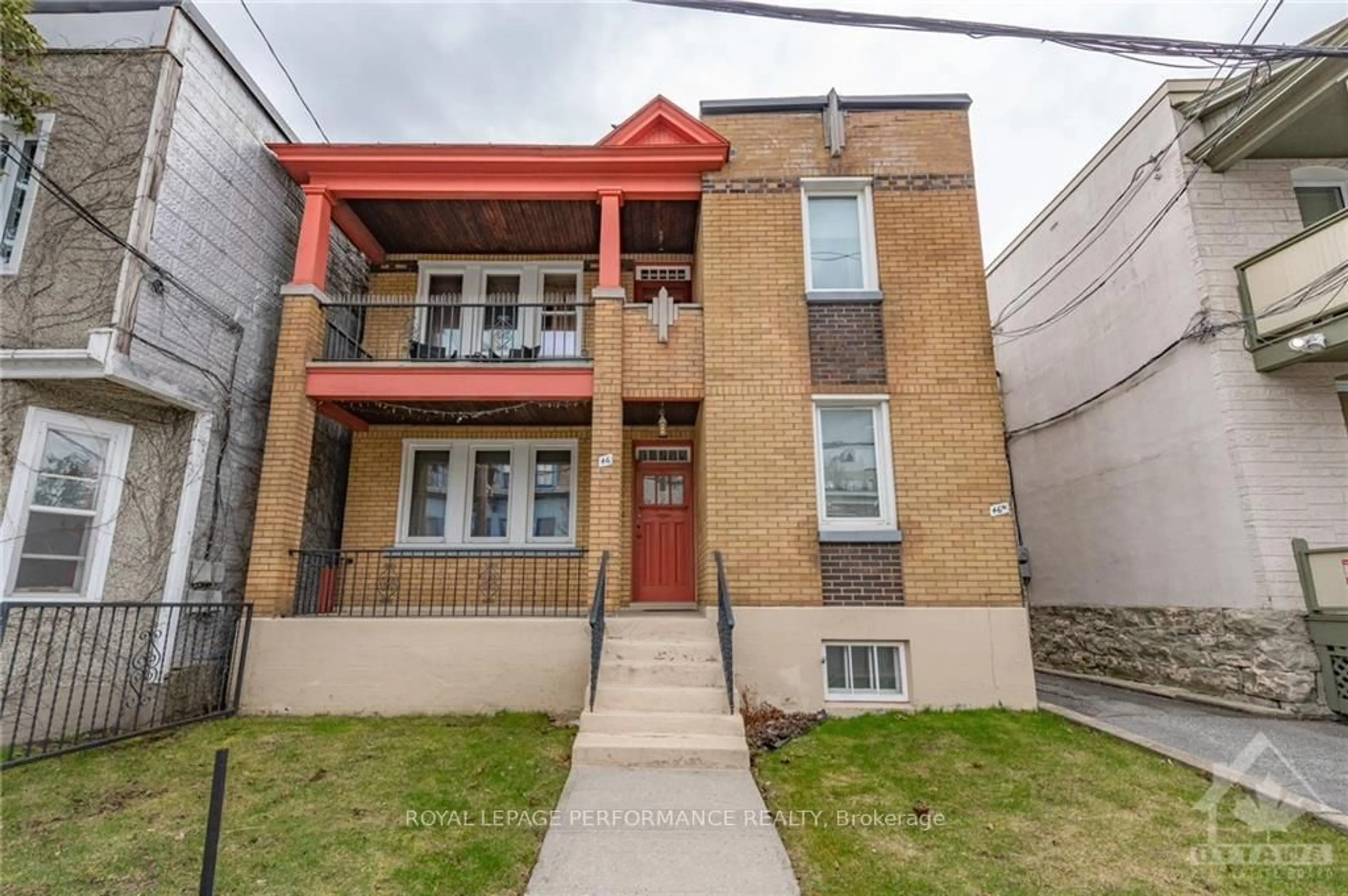 Home with brick exterior material, street for 46 St Andrew St, Ottawa Ontario K1N 5E9
