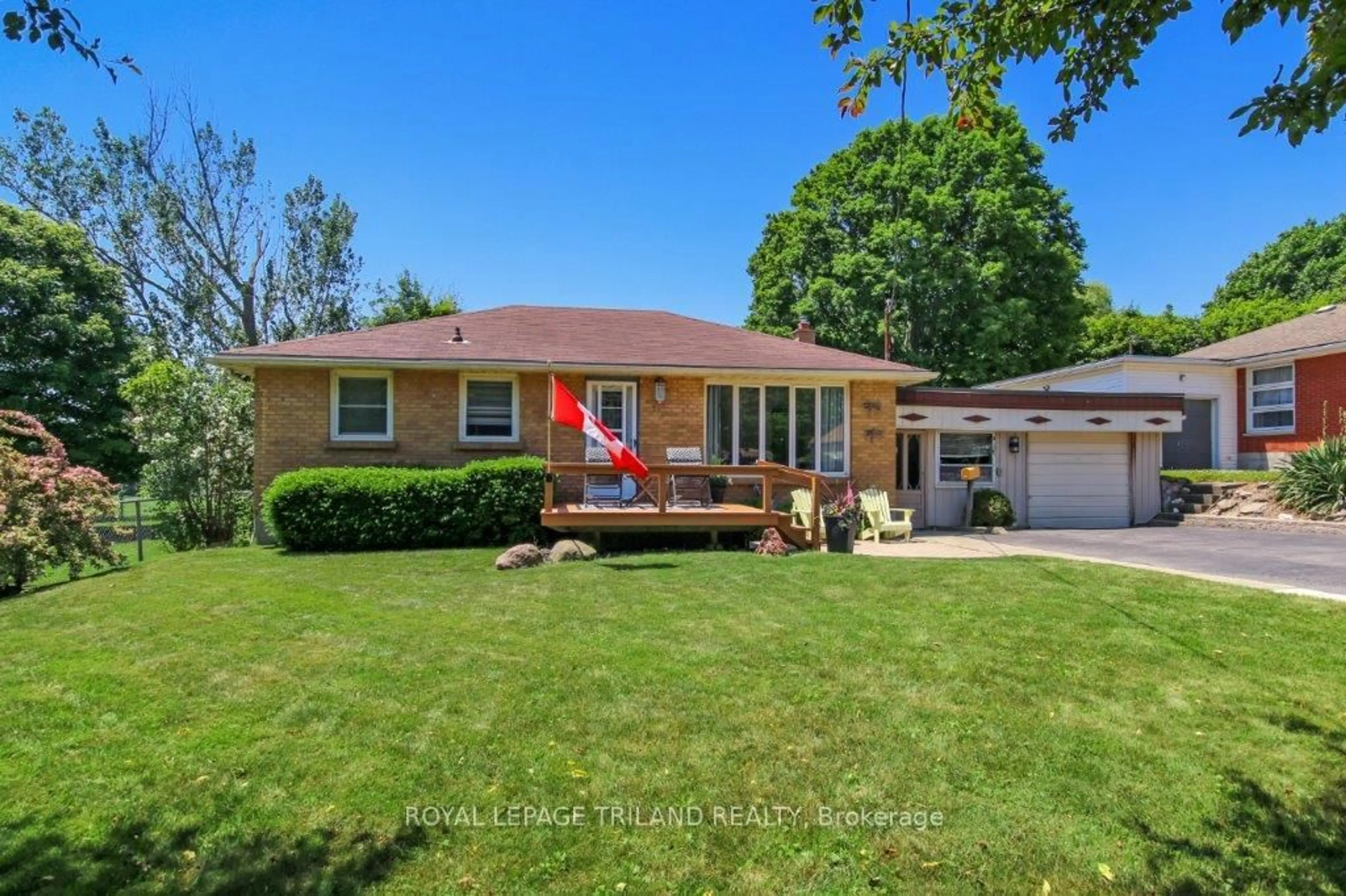 Home with brick exterior material, street for 378 Carlow Rd, Central Elgin Ontario N5L 1B4