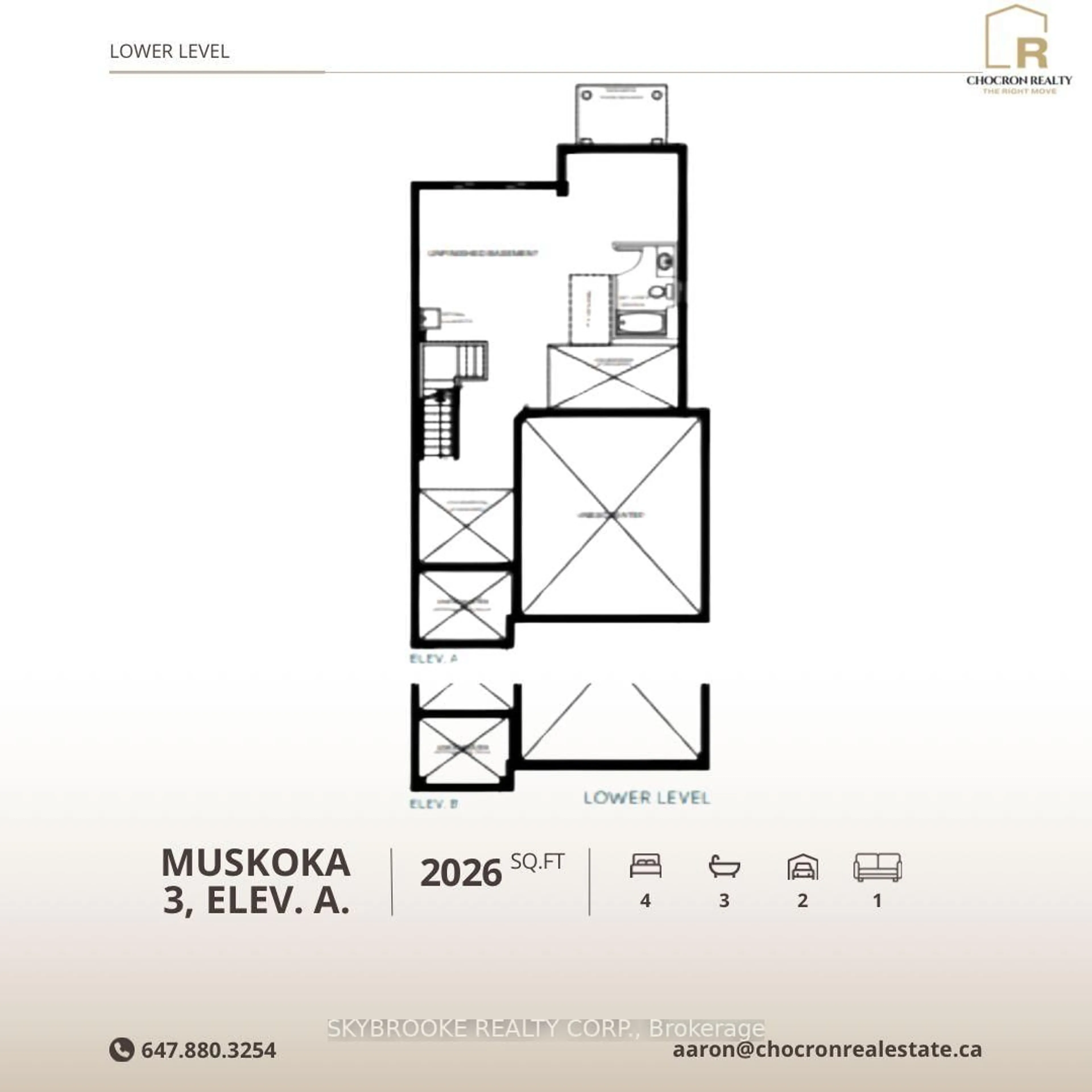 Floor plan for LOT 23 Mceachern Lane, Gravenhurst Ontario P1P 0H8