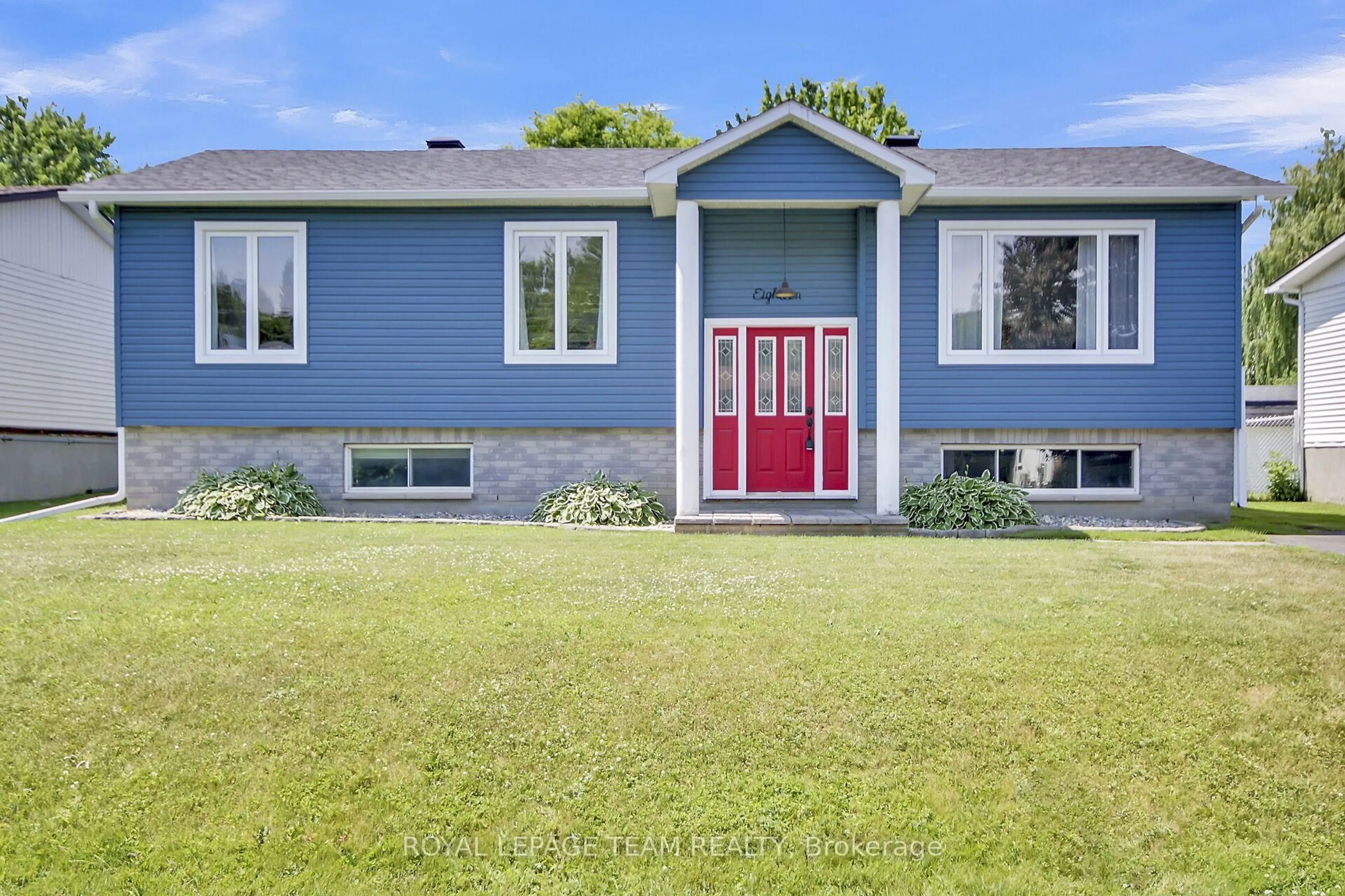 Home with vinyl exterior material, street for 18 Dowdall Cres, Ottawa Ontario K2S 1T9
