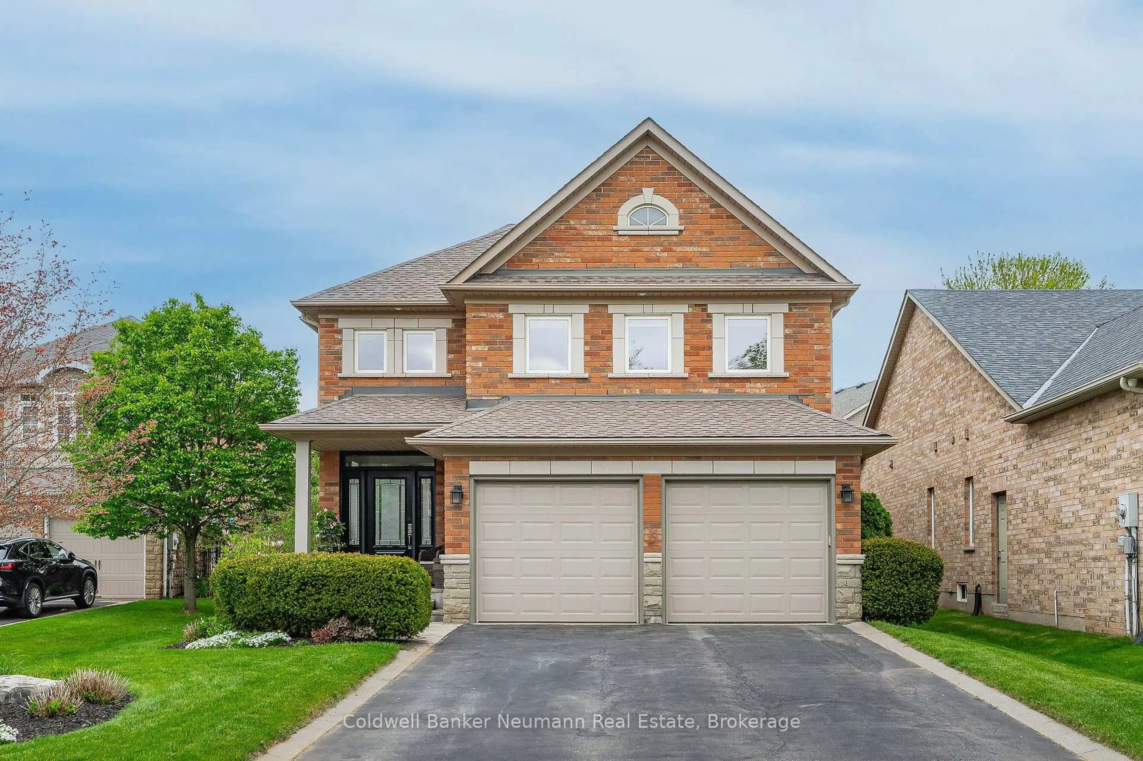 Home with brick exterior material, street for 227 Valmont Crt, Hamilton Ontario L9G 5A1