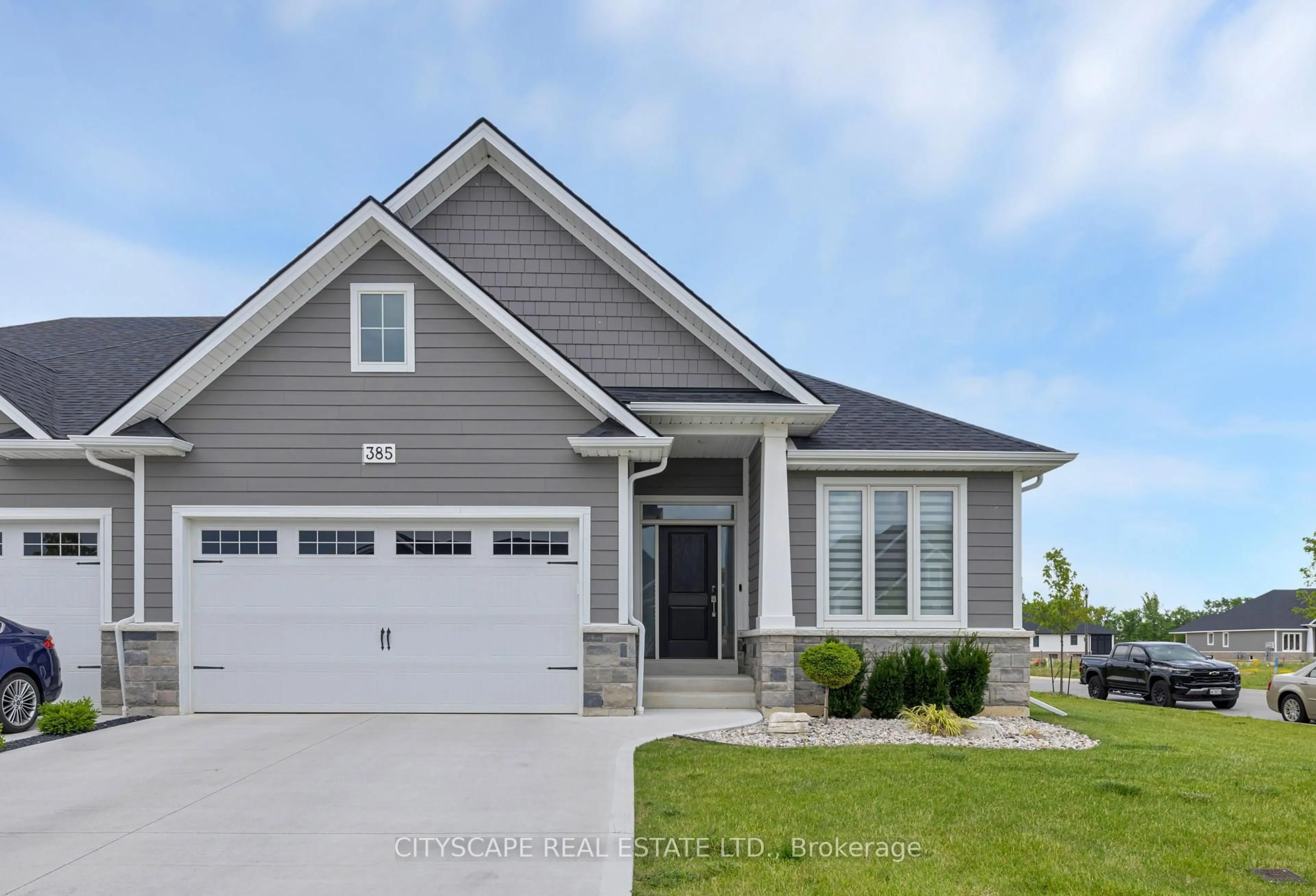 Home with vinyl exterior material, street for 385 Matese St, Lakeshore Ontario N8L 0X5