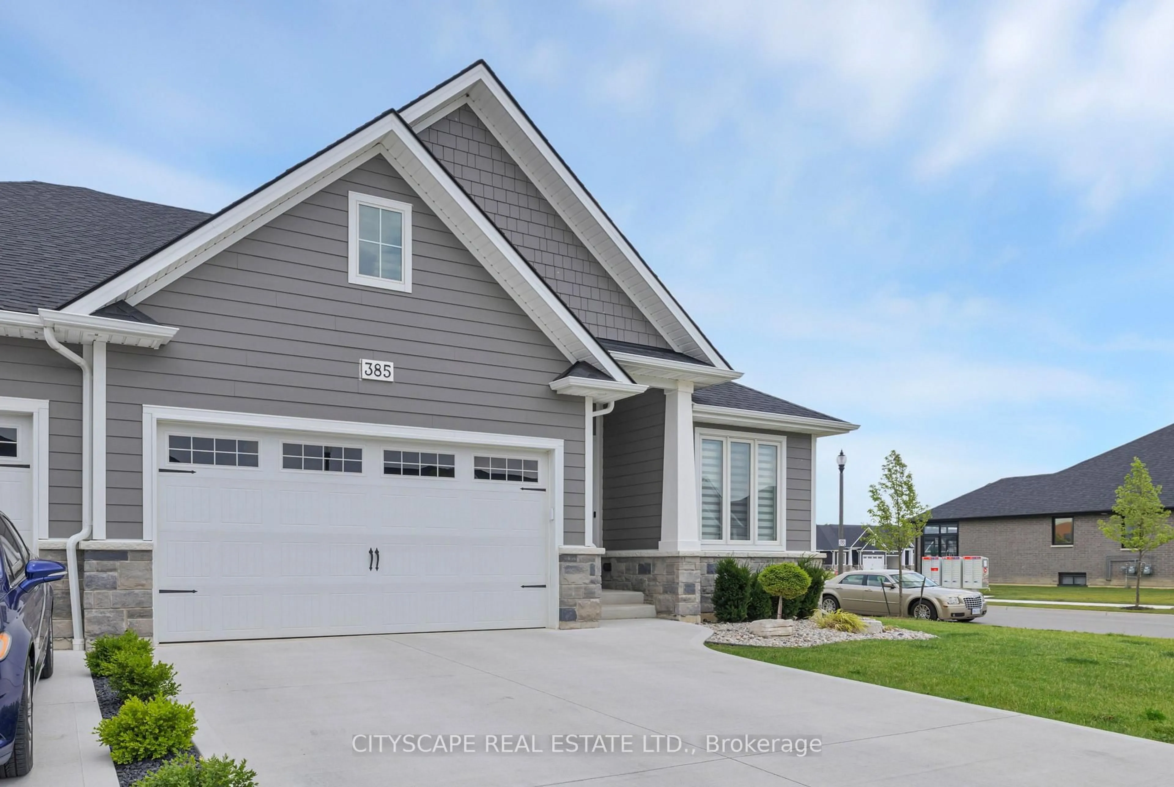 Home with vinyl exterior material, street for 385 Matese St, Lakeshore Ontario N8L 0X5