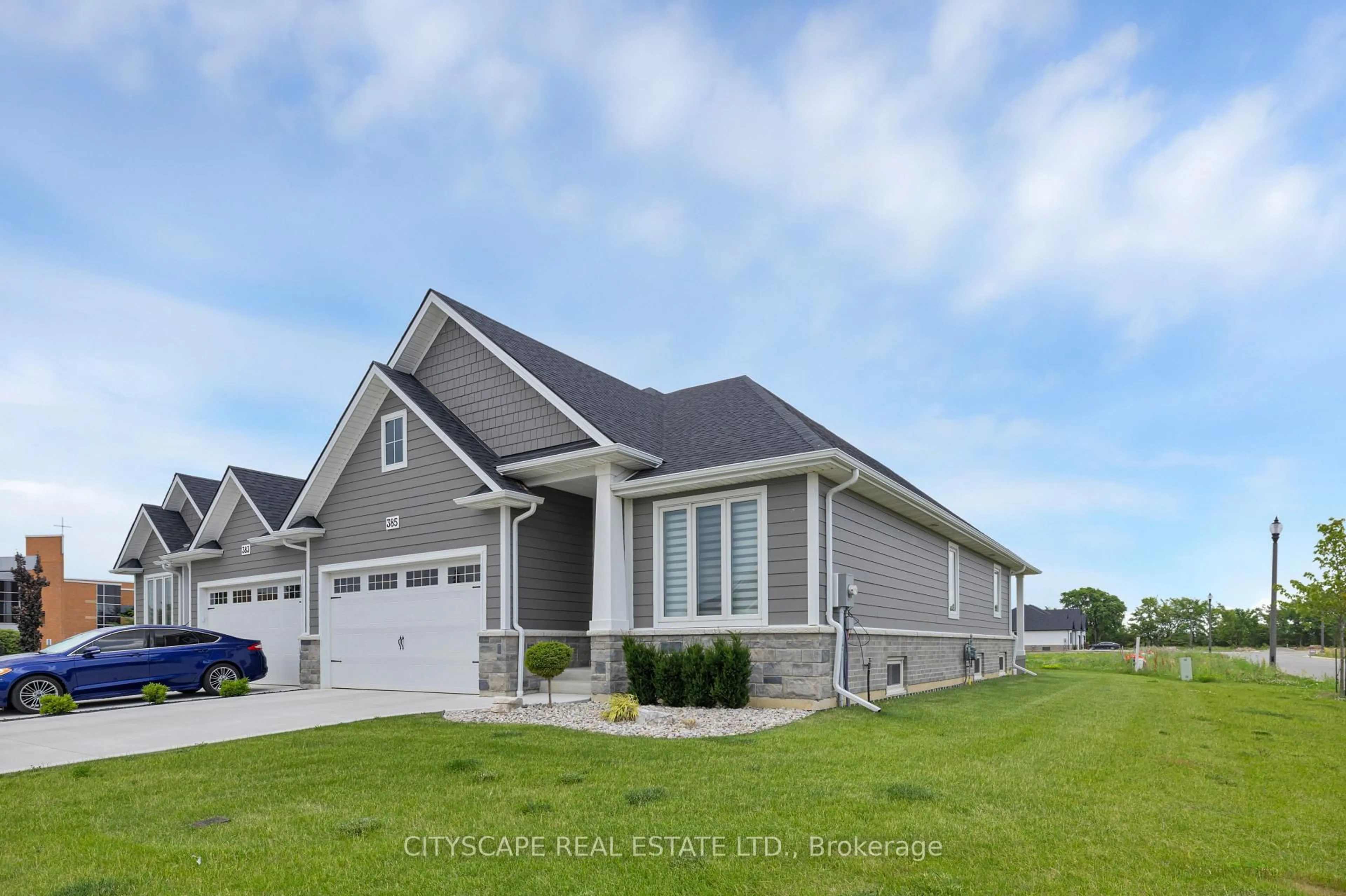 Home with vinyl exterior material, street for 385 Matese St, Lakeshore Ontario N8L 0X5