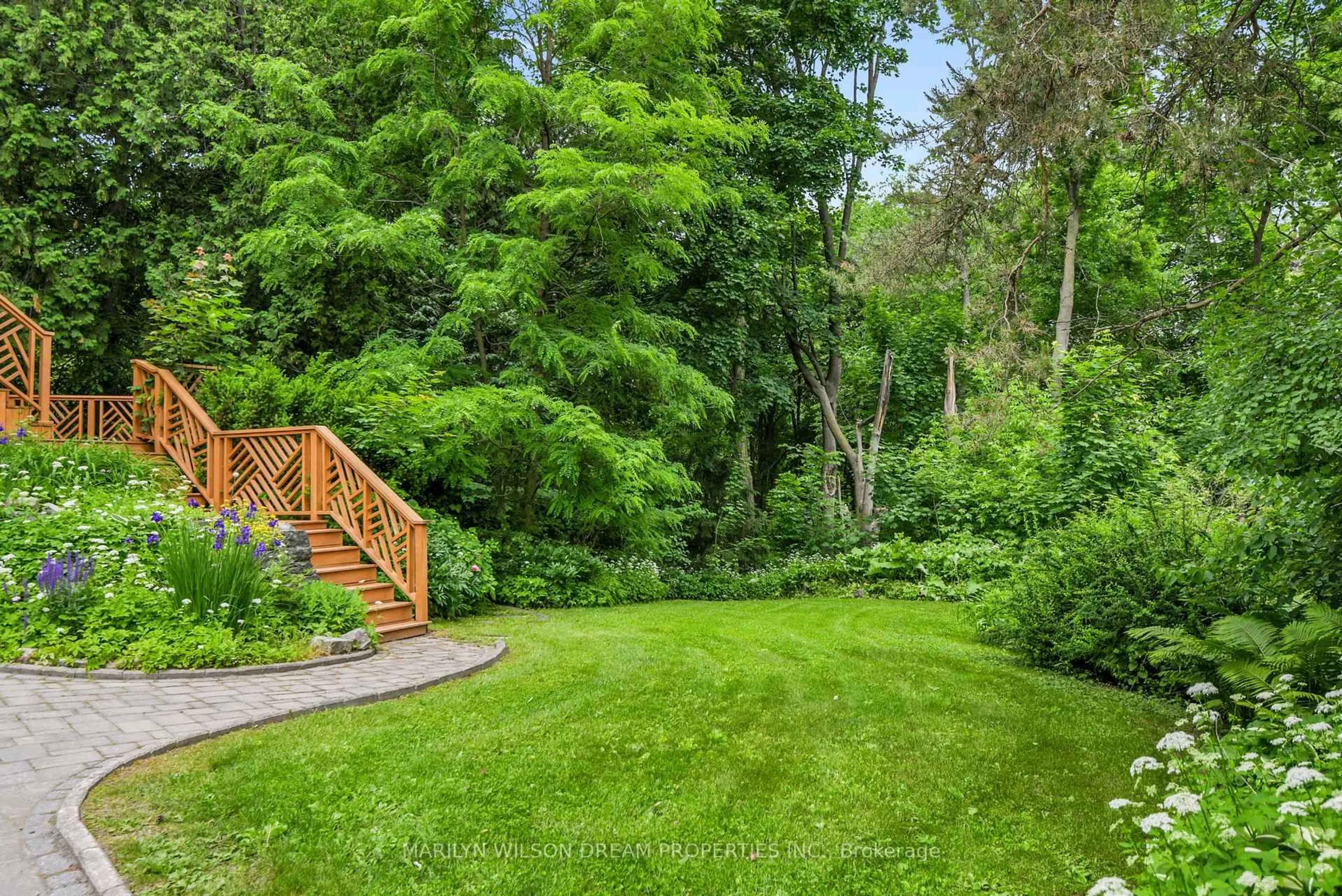 Patio, forest/trees view for 211 Northcote Pl, Ottawa Ontario K1M 0Y7
