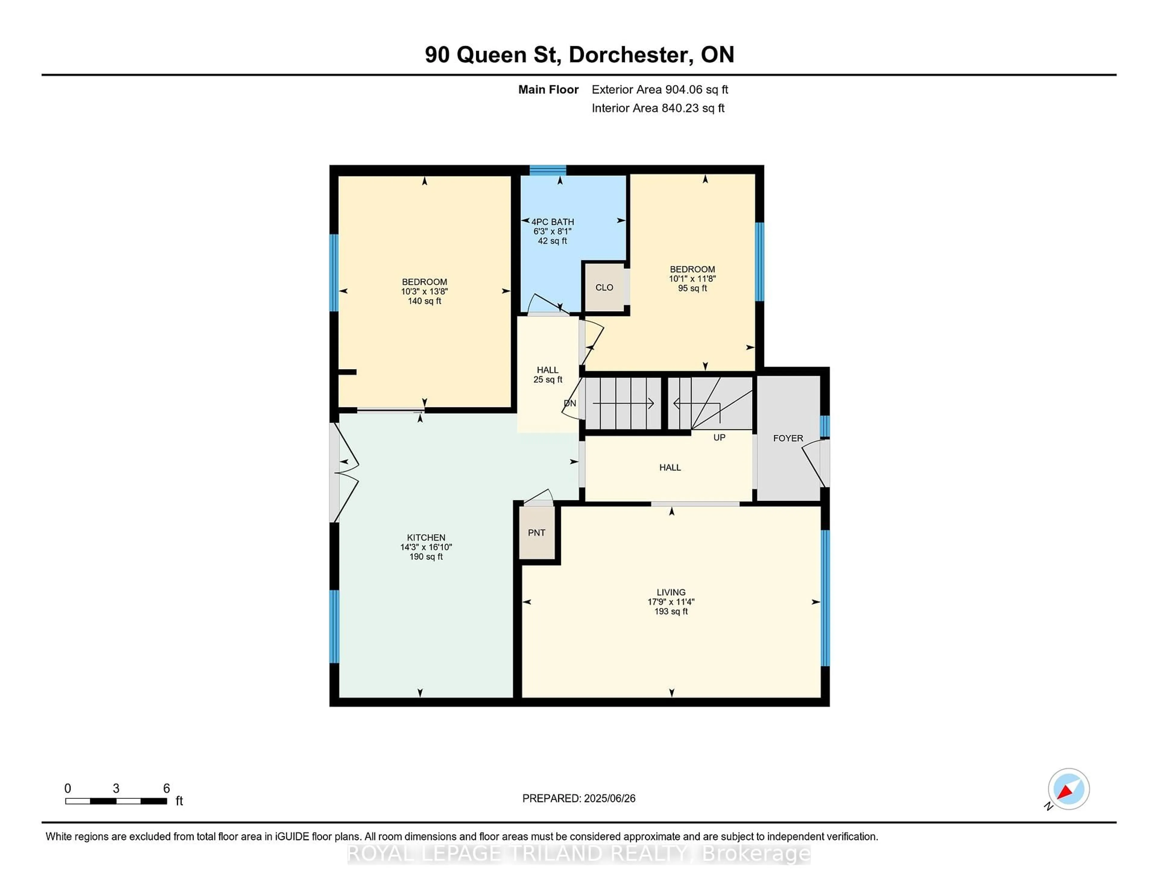 Floor plan for 90 QUEEN St, Thames Centre Ontario N0L 1G2