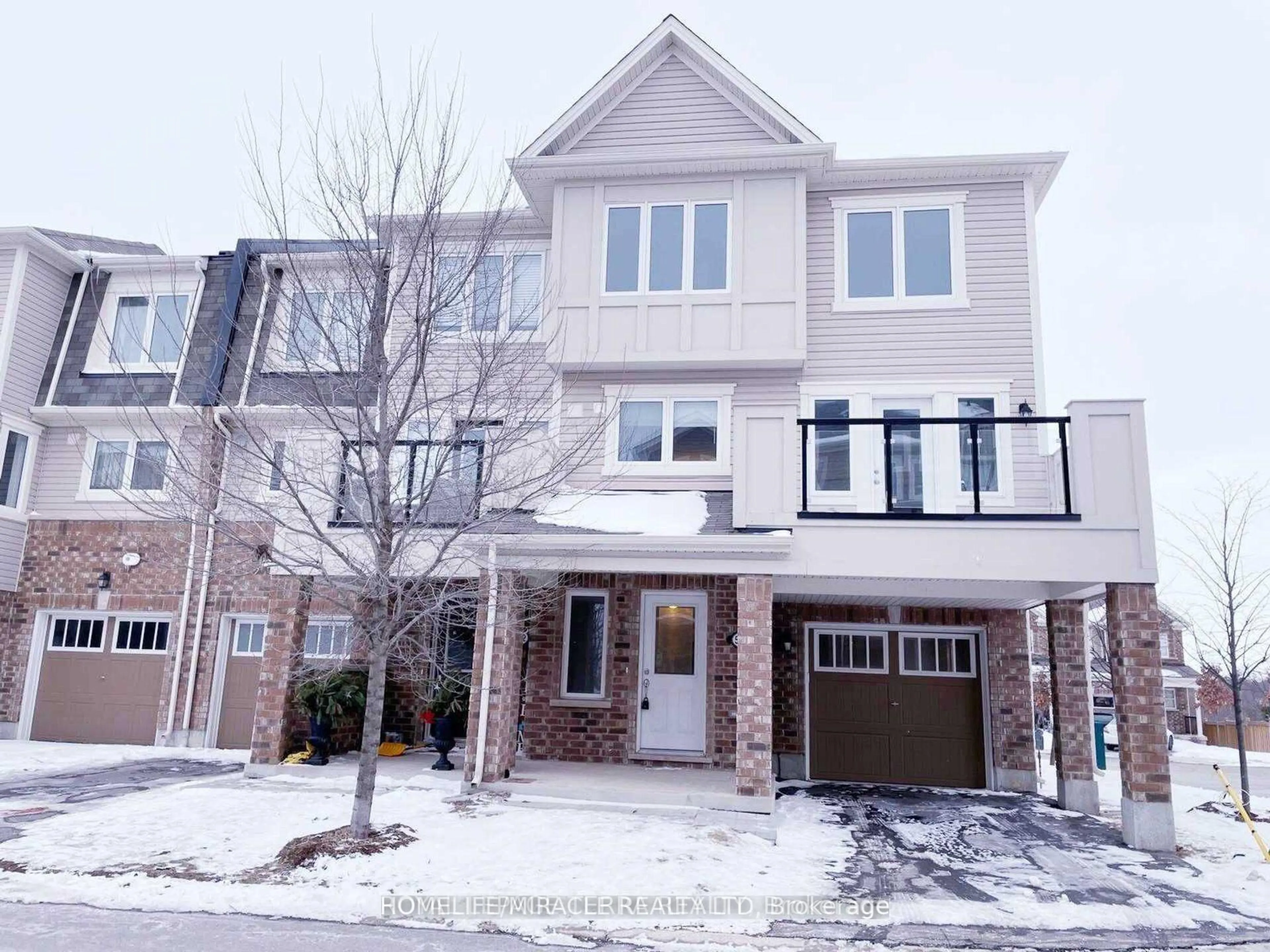 Home with brick exterior material, street for 540 Goldenrod Lane #127, Kitchener Ontario N2R 0L7