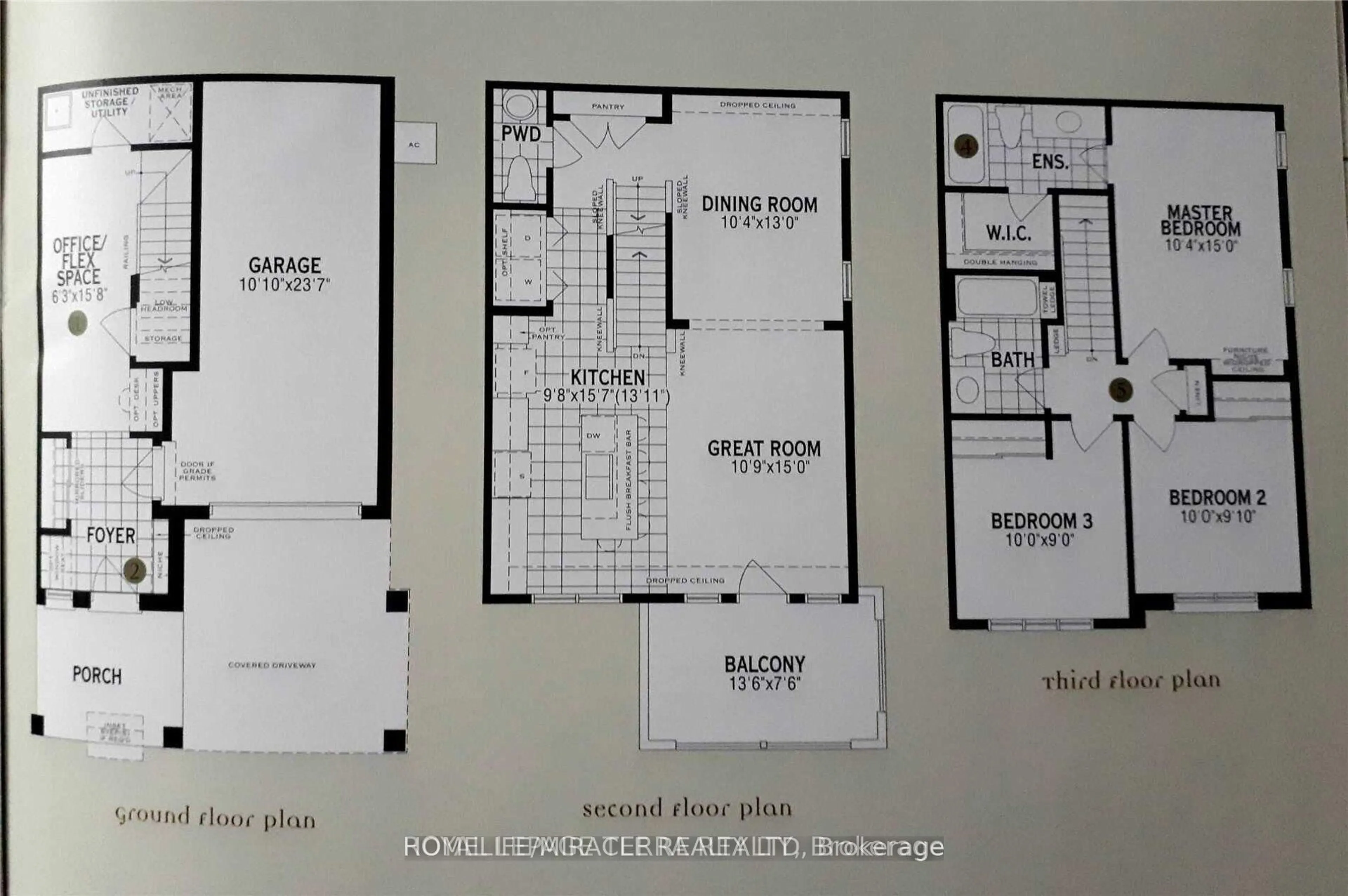 Floor plan for 540 Goldenrod Lane #127, Kitchener Ontario N2R 0L7