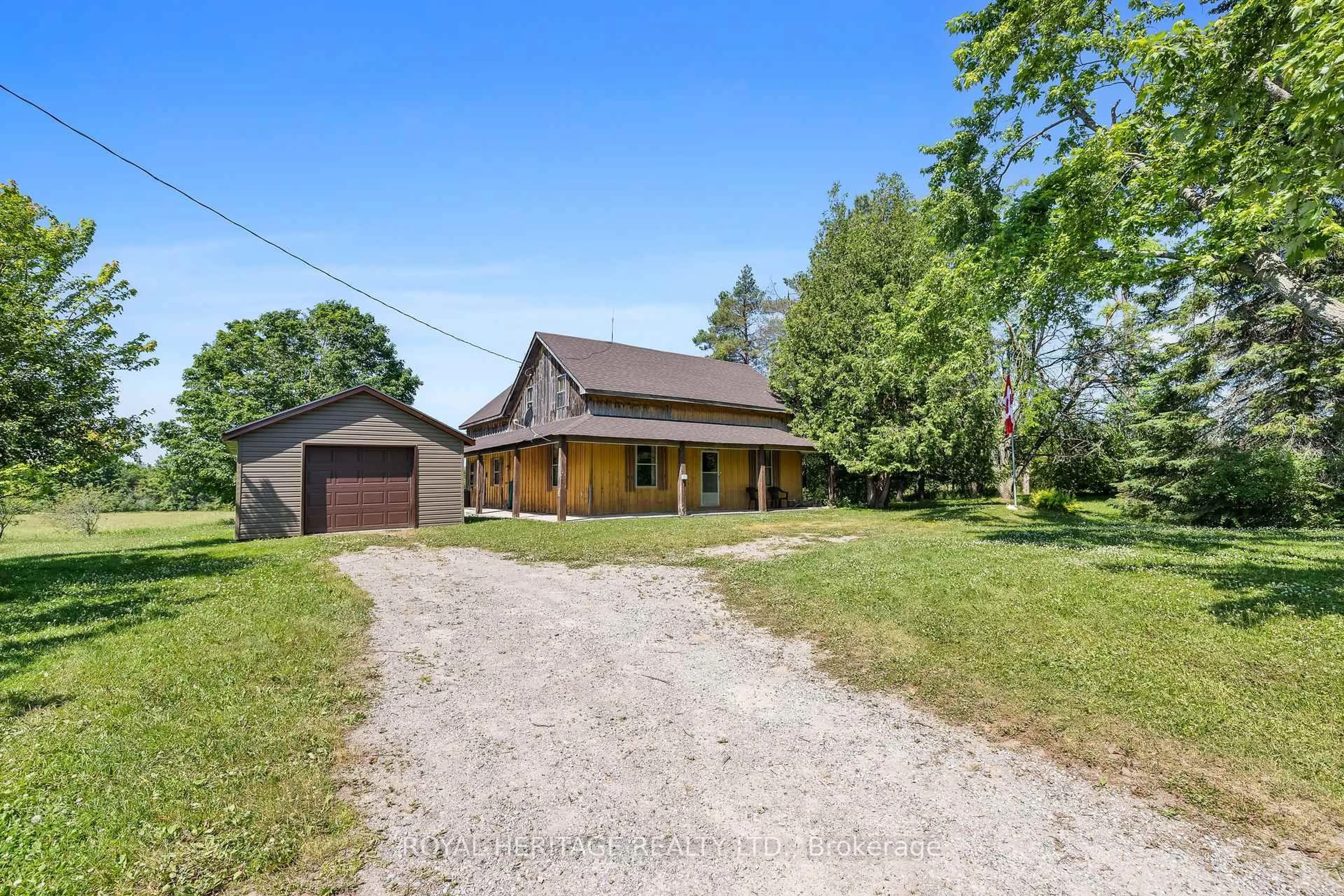 A pic from outside/outdoor area/front of a property/back of a property/a pic from drone, street for 5 + 13 Cosh's Rd, Kawartha Lakes Ontario K0M 1A0