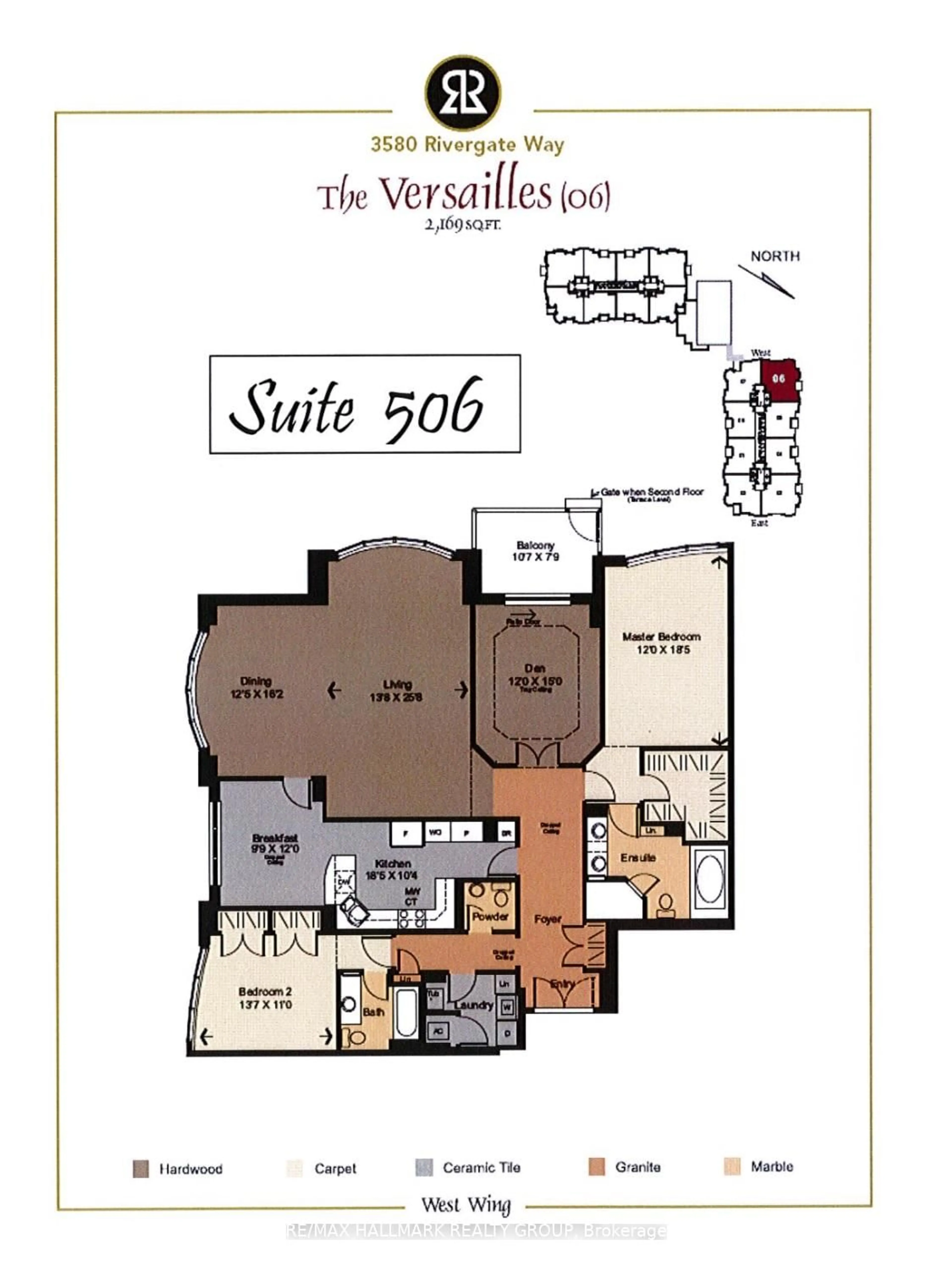 Floor plan for 3580 Rivergate Way #803, Ottawa Ontario K1V 1V5