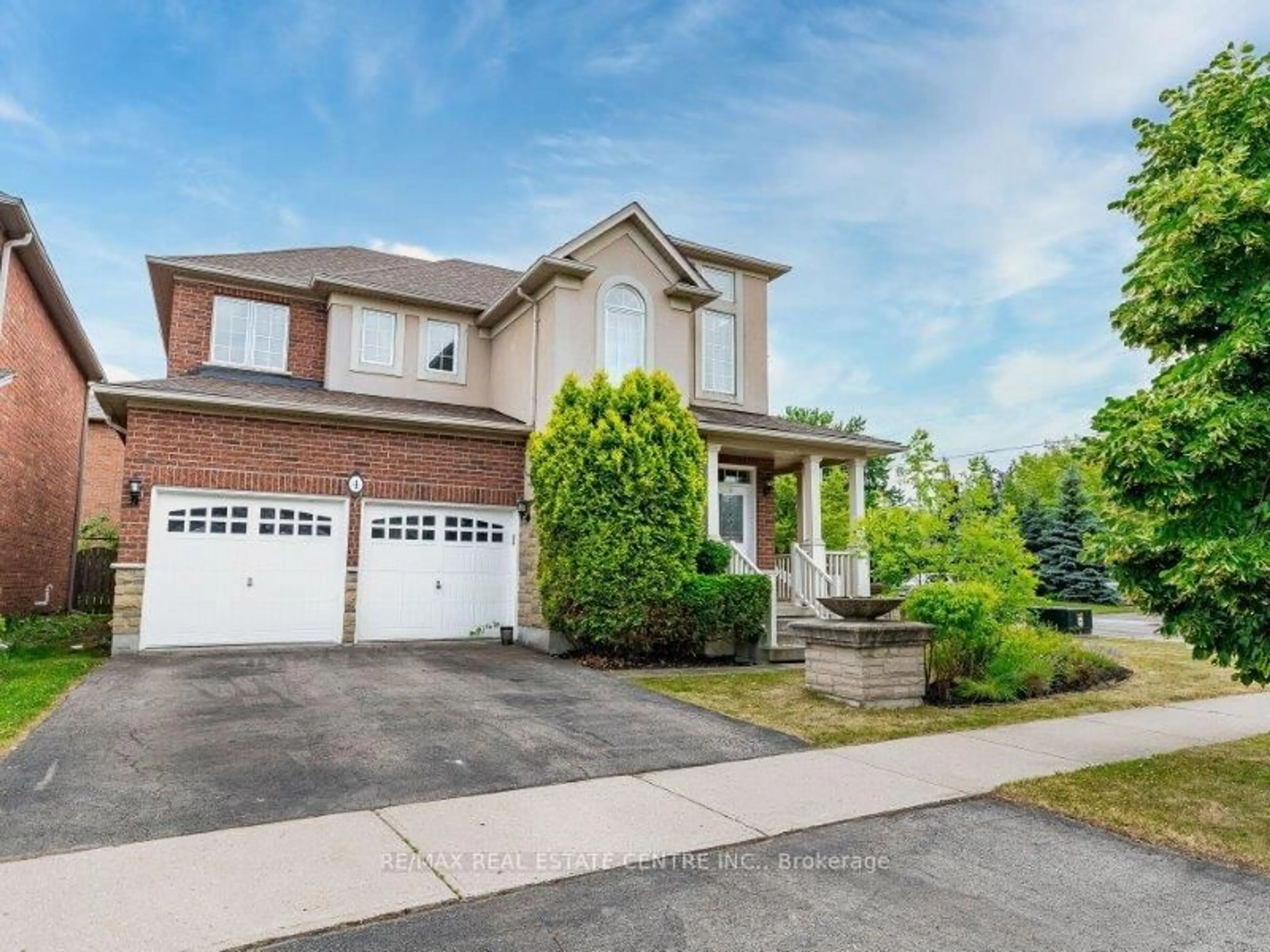 Home with brick exterior material, street for 4 Panorama Way, Hamilton Ontario L8E 6C6