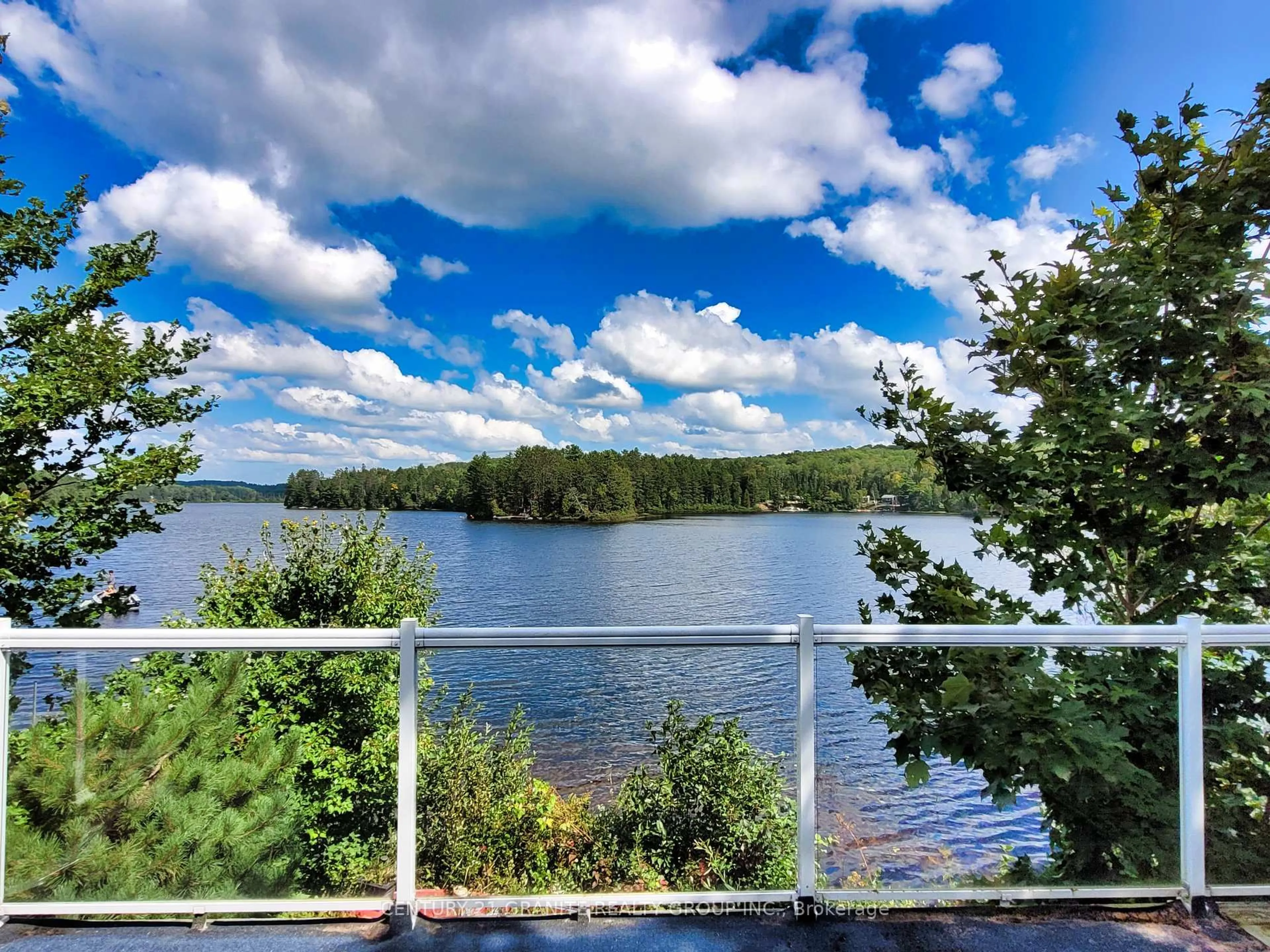 Patio, water/lake/river/ocean view for 192 Circle Rd, Hastings Highlands Ontario K0L 1J0