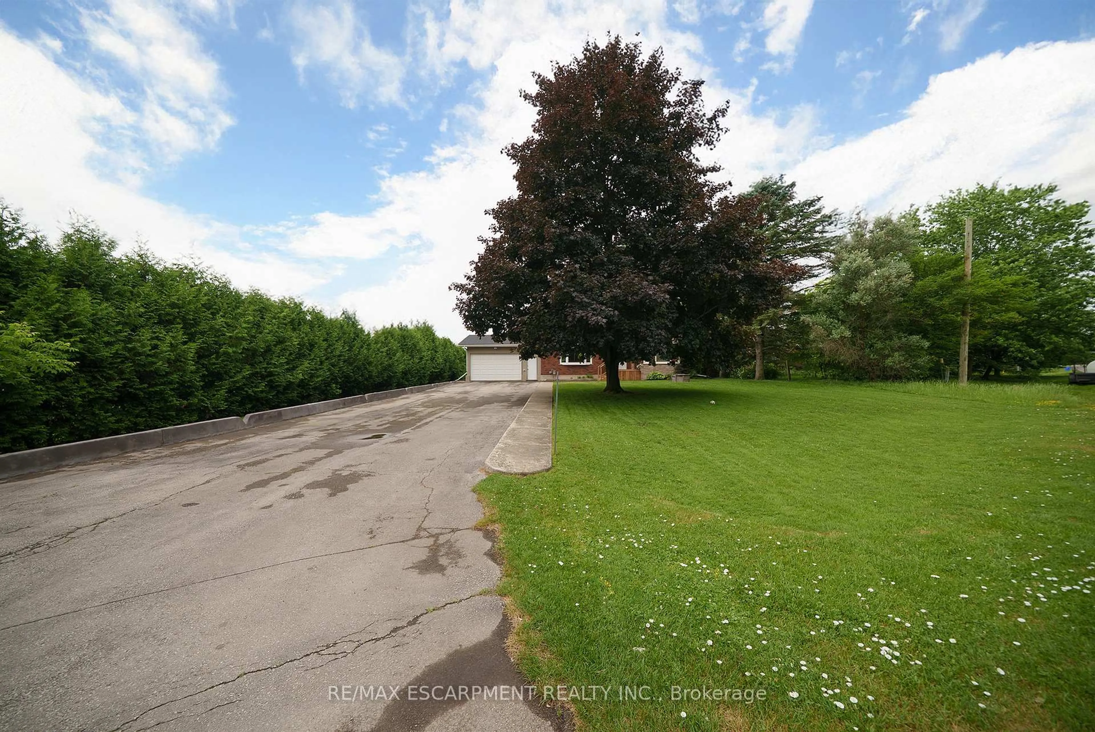 A pic from outside/outdoor area/front of a property/back of a property/a pic from drone, street for 45 River Rd, Brant Ontario N3R 0C1