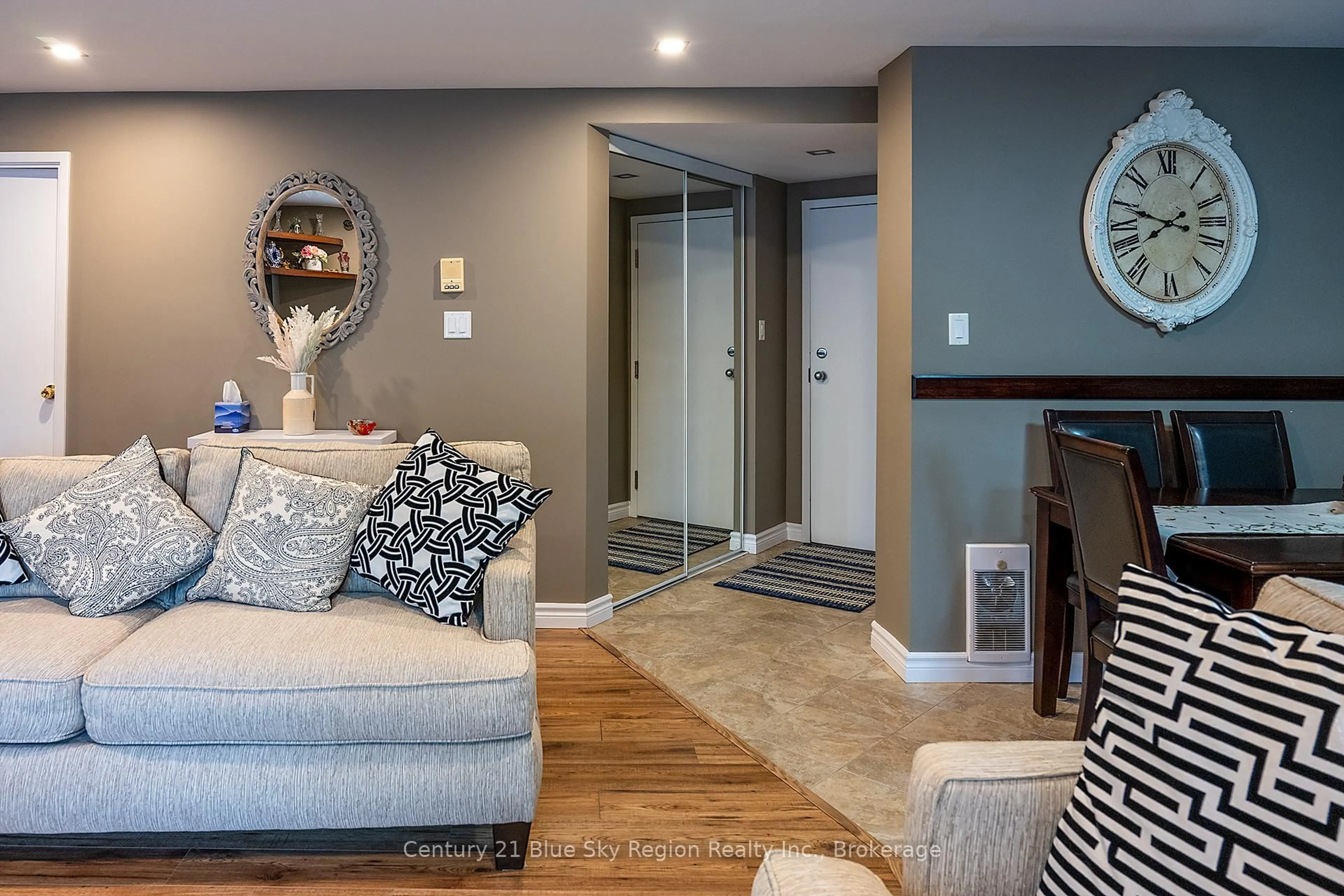 Living room with furniture, unknown for 2959 Trout Lake Rd #102, North Bay Ontario P1A 4C9