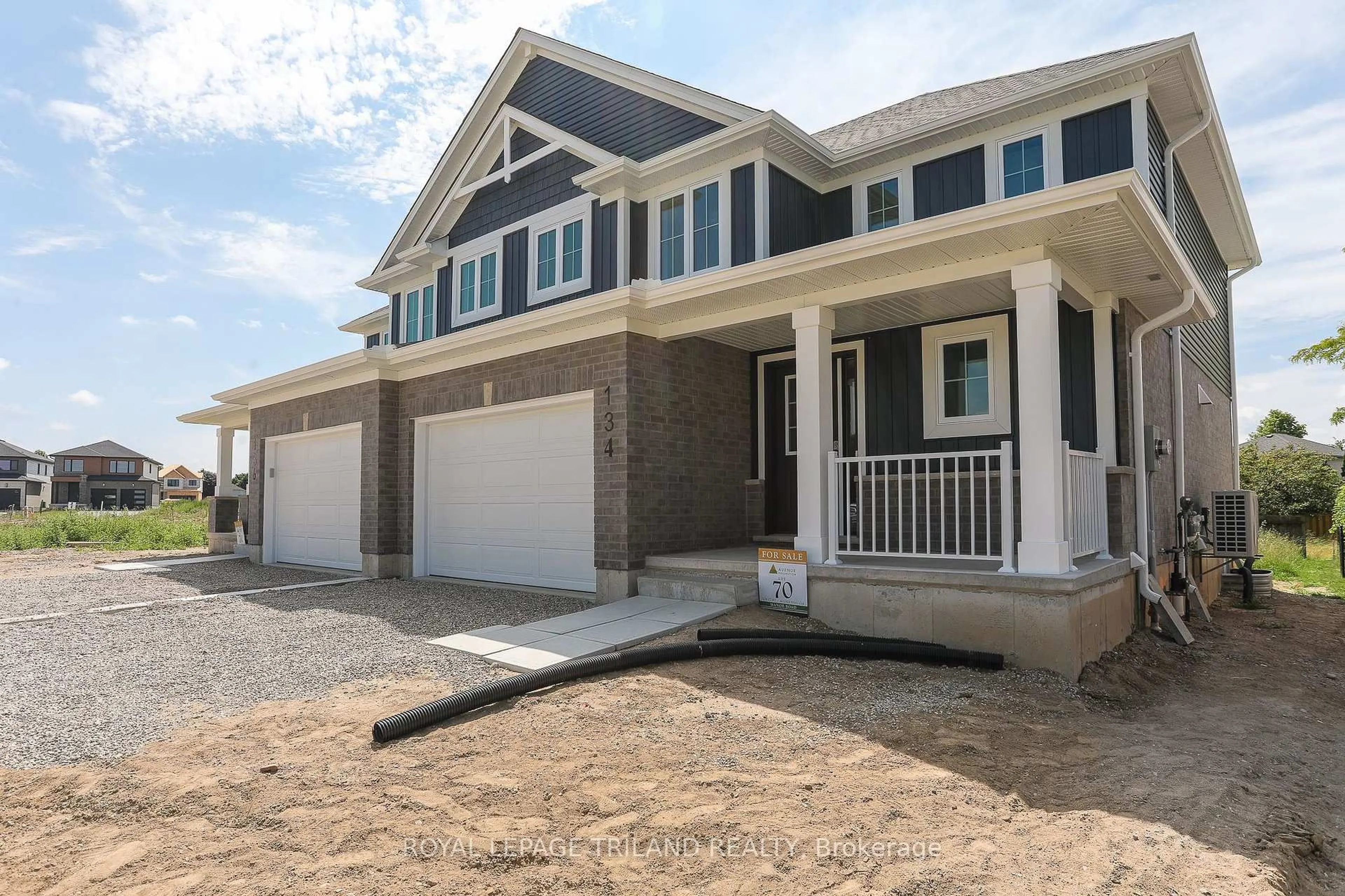 Home with brick exterior material, street for 134 Manor Rd, St. Thomas Ontario N5R 0R3