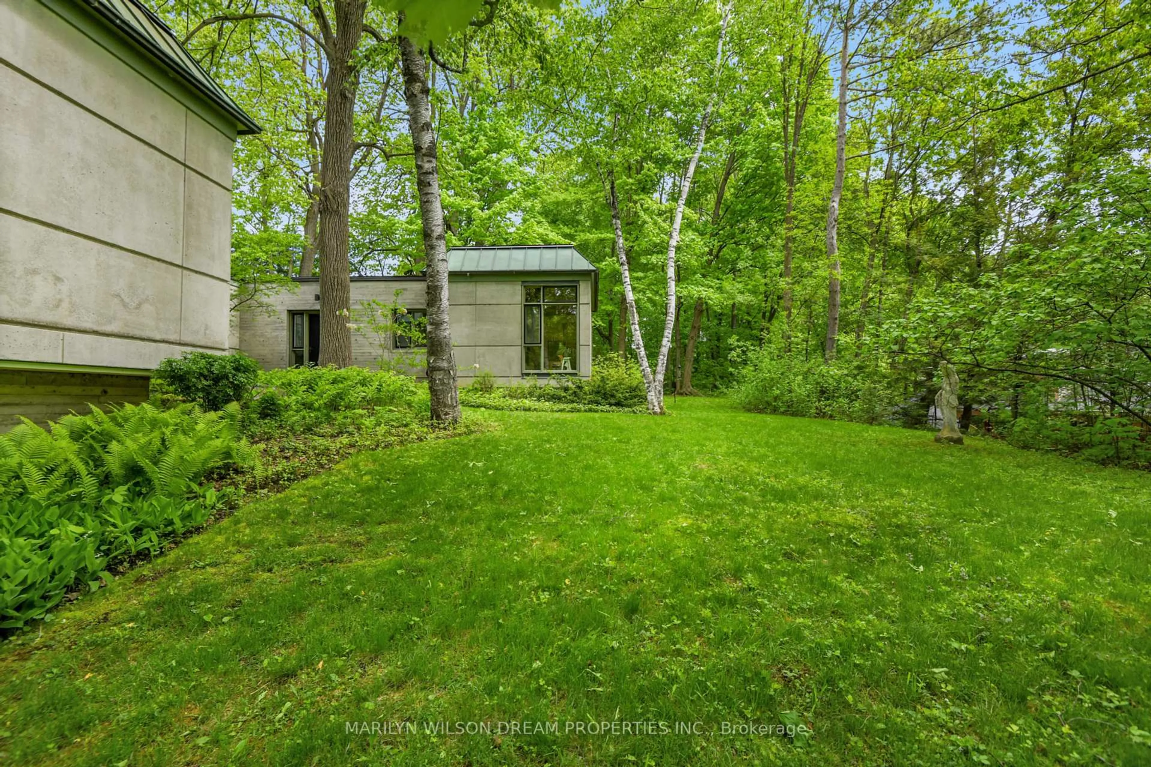 Patio, forest/trees view for 145 Lakeway Dr, Ottawa Ontario K1L 5A9