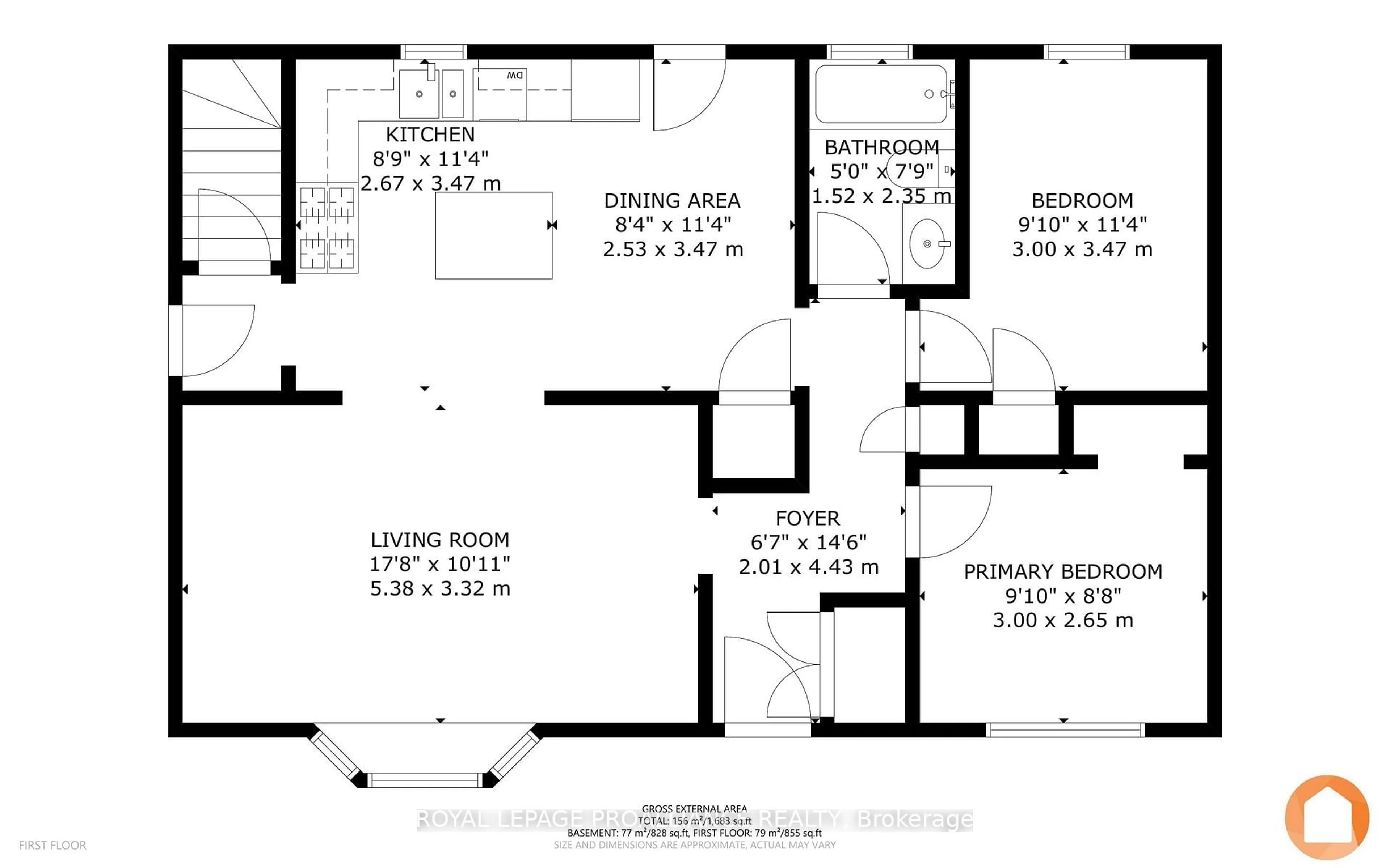 Floor plan for 170 Prince Edward St, Brighton Ontario K0K 1H0