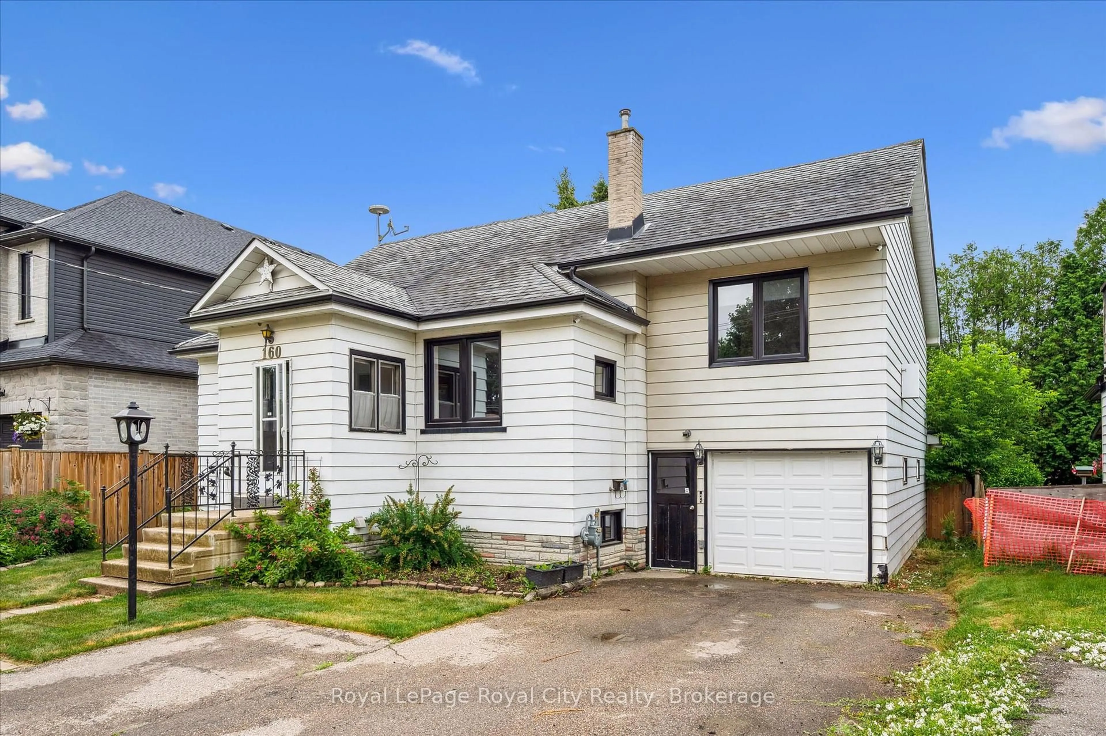 Home with vinyl exterior material, street for 160 Forfar St, Centre Wellington Ontario N1M 1B2